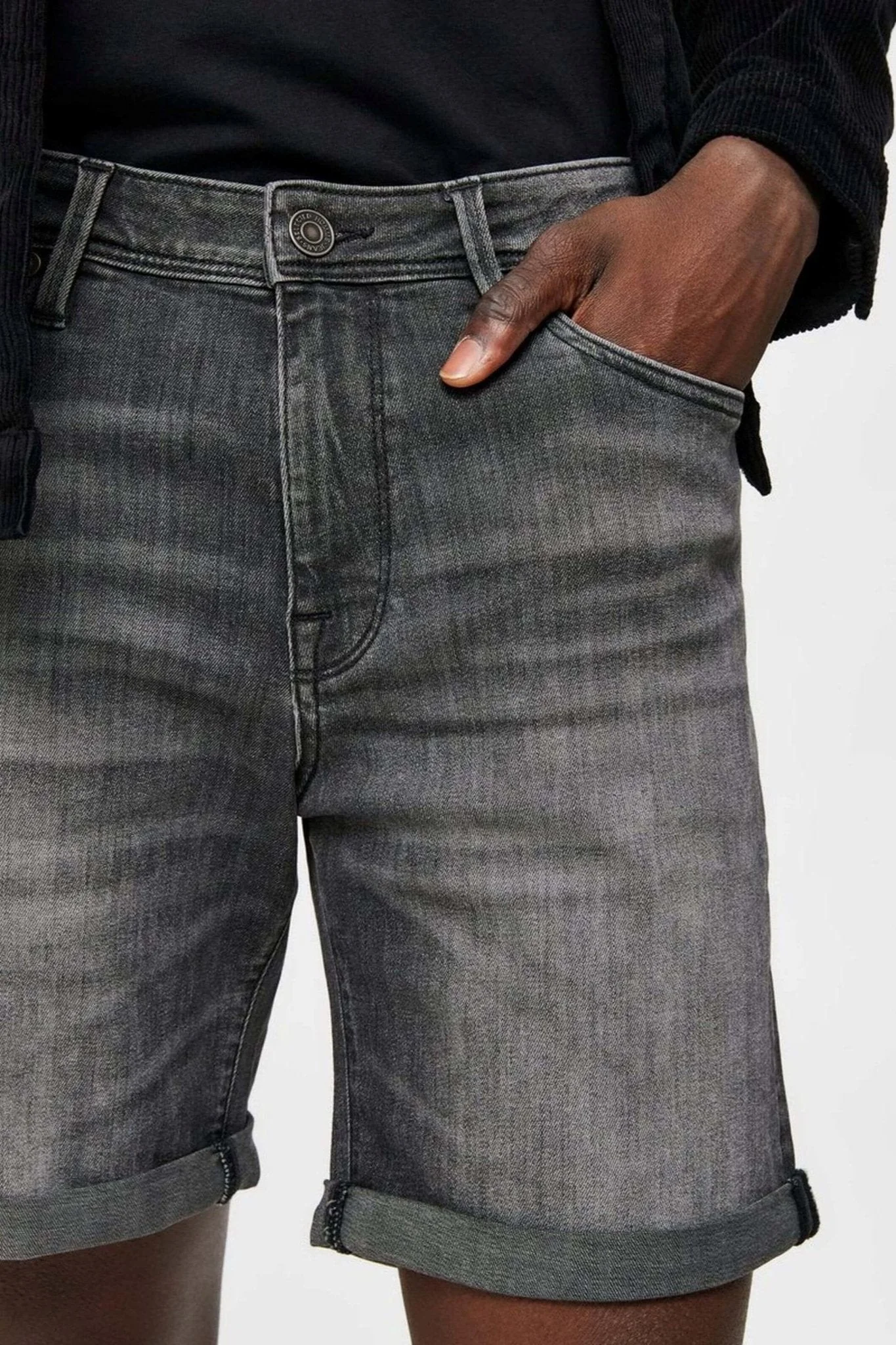 Alex Shorts - Denim Gray - Image 2