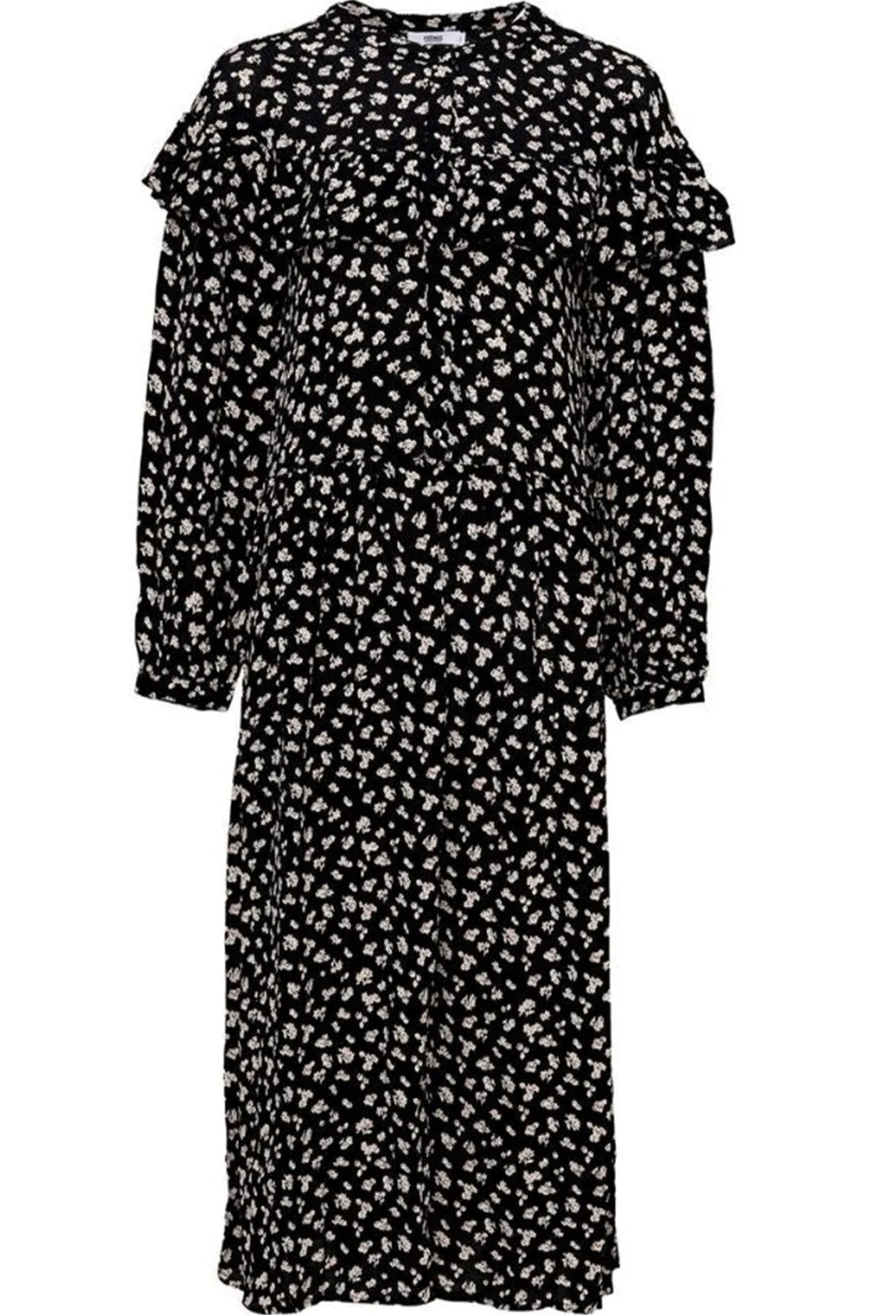 Amelia dress - Black flowered - Image 3