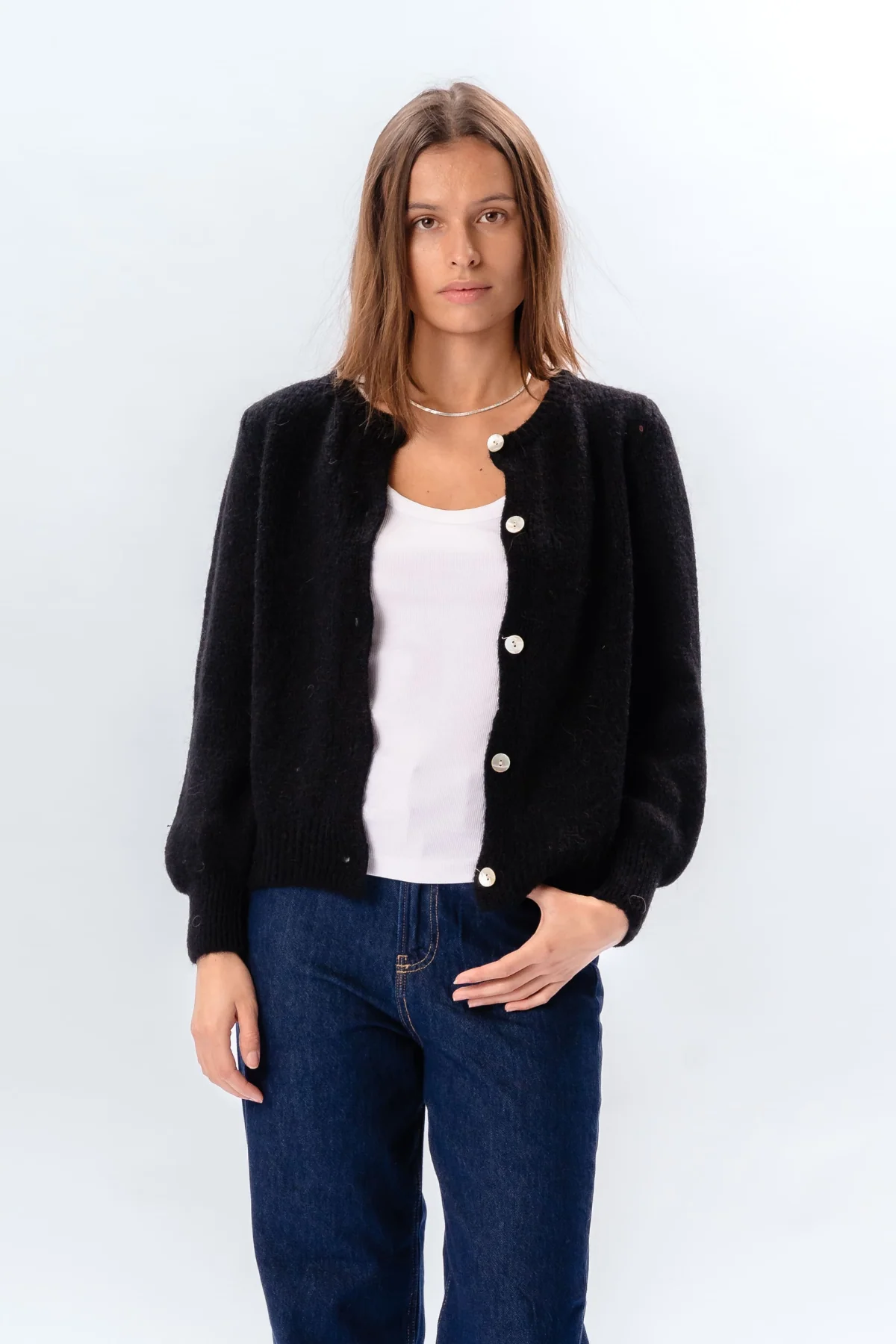 Anna Cardigan - Black - Image 5
