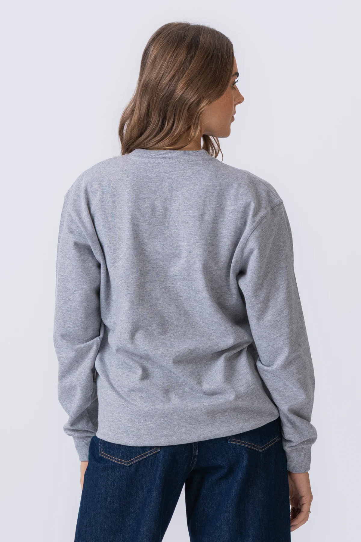 Basic Crewneck - Ash gray (women) - Image 4