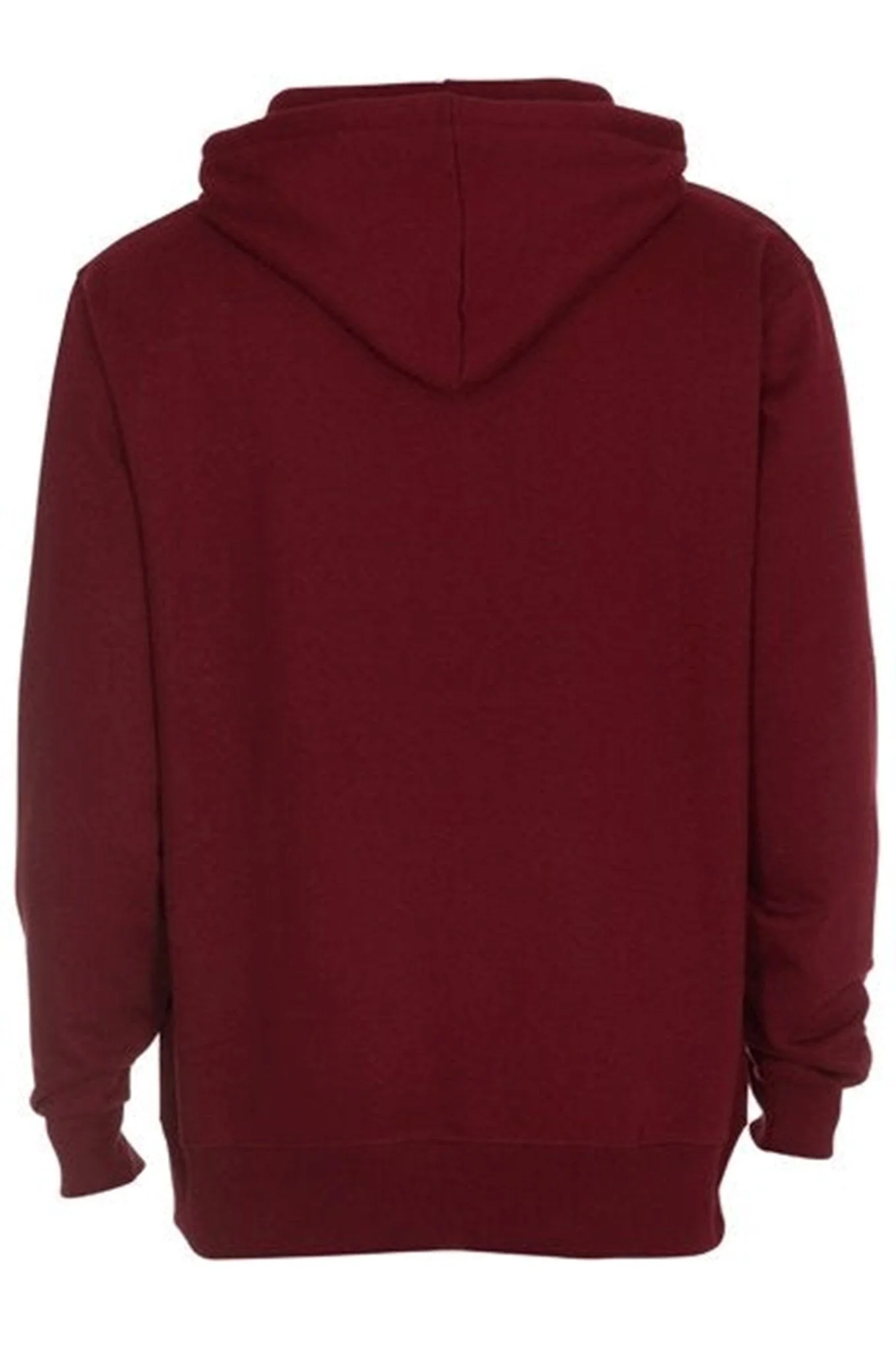 Basic Hoodie - Burgundy red - Image 5