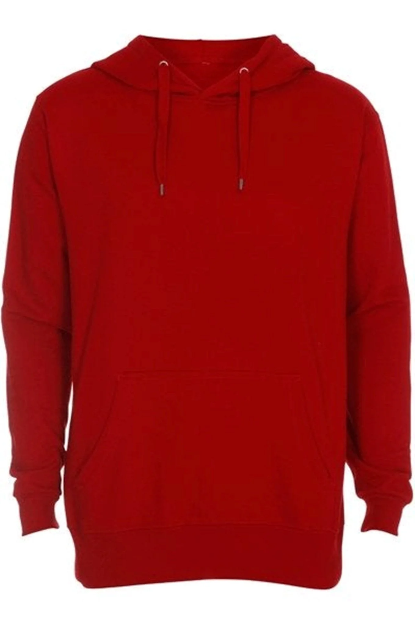 Basic Hoodie - Red - Image 4