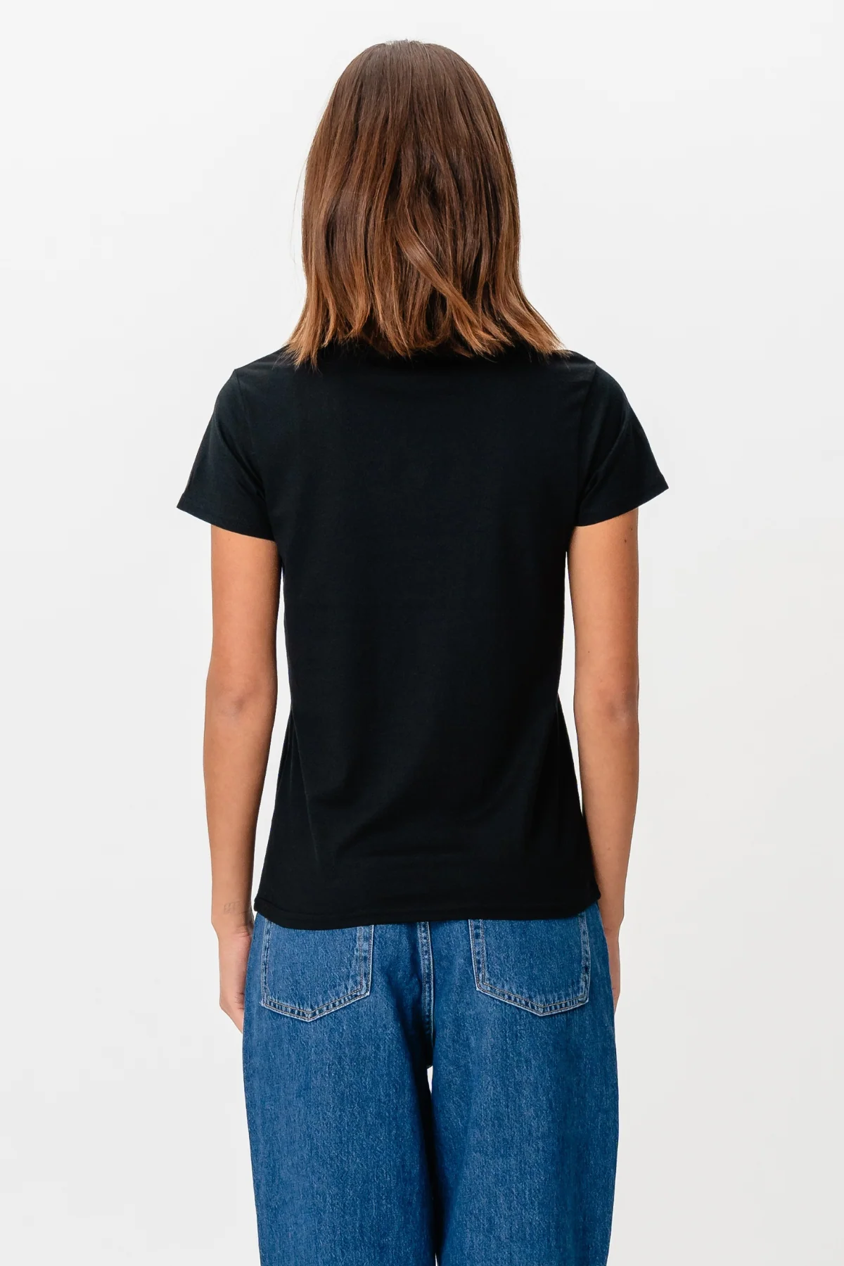 Basic T-Shirt - Black - Image 4