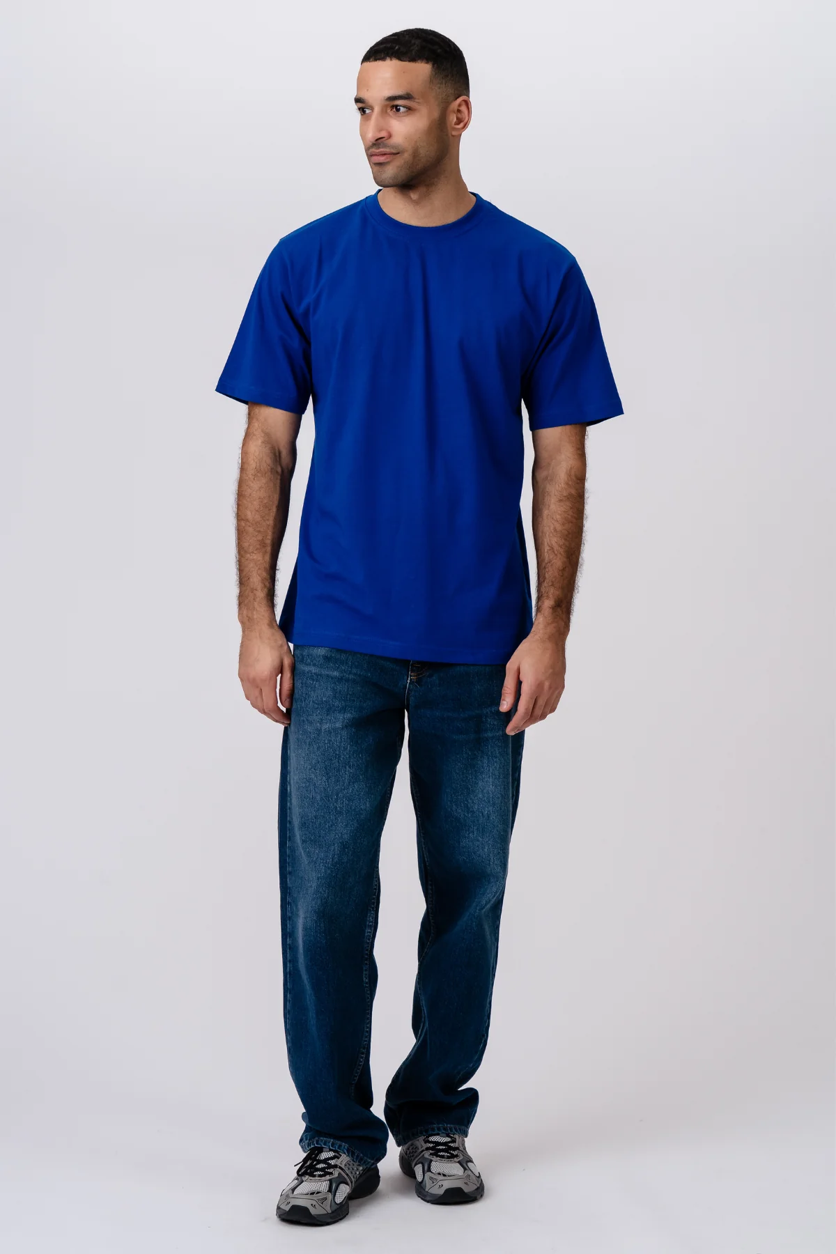 Basic T-shirt - Blue - Image 2