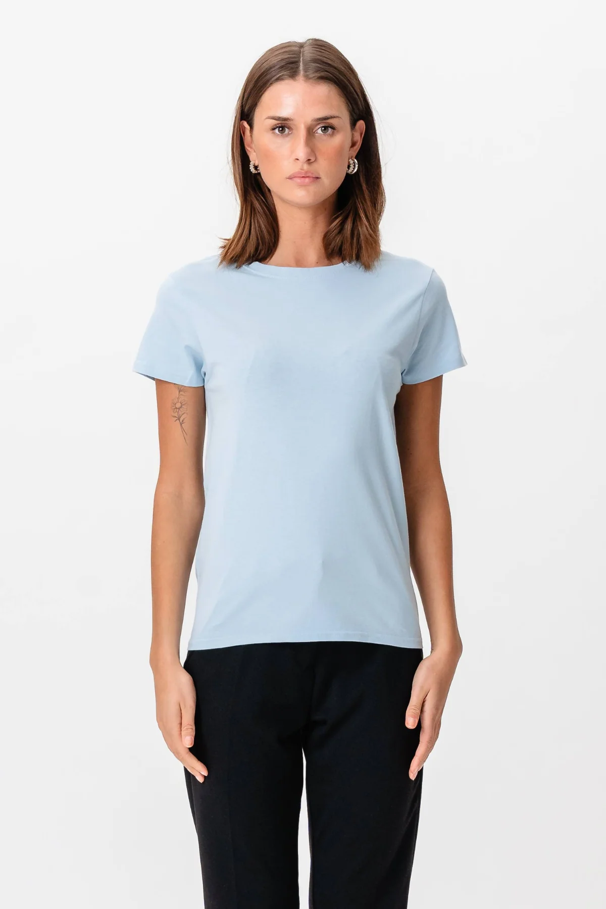 Basic T-shirt - Sky Blue - Image 3