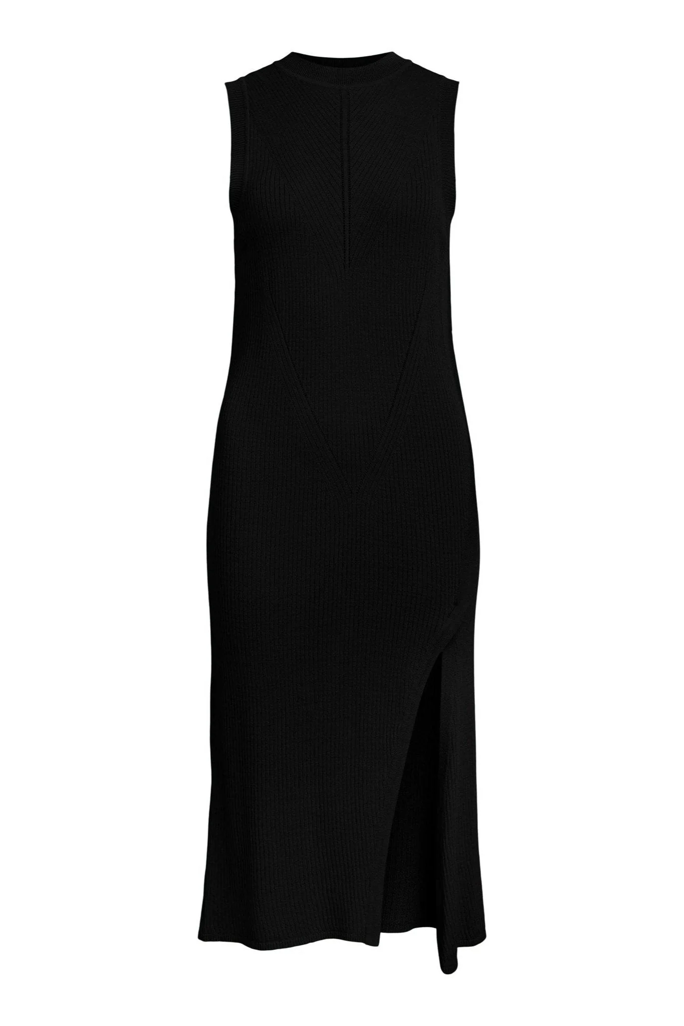 Bianka Knit Kjole - Sort - Image 6