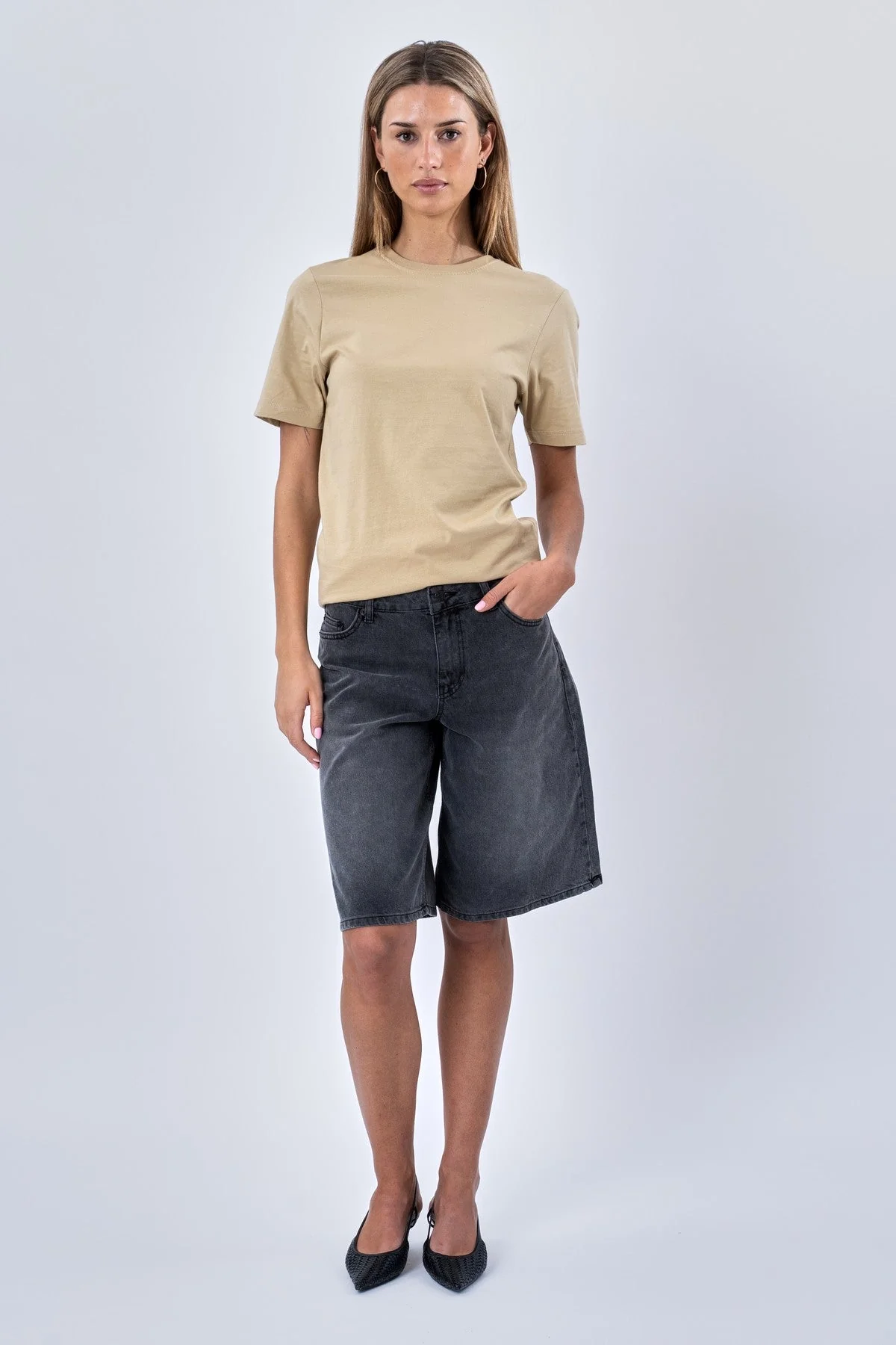 Boyfriend Tee - Sand - Image 3