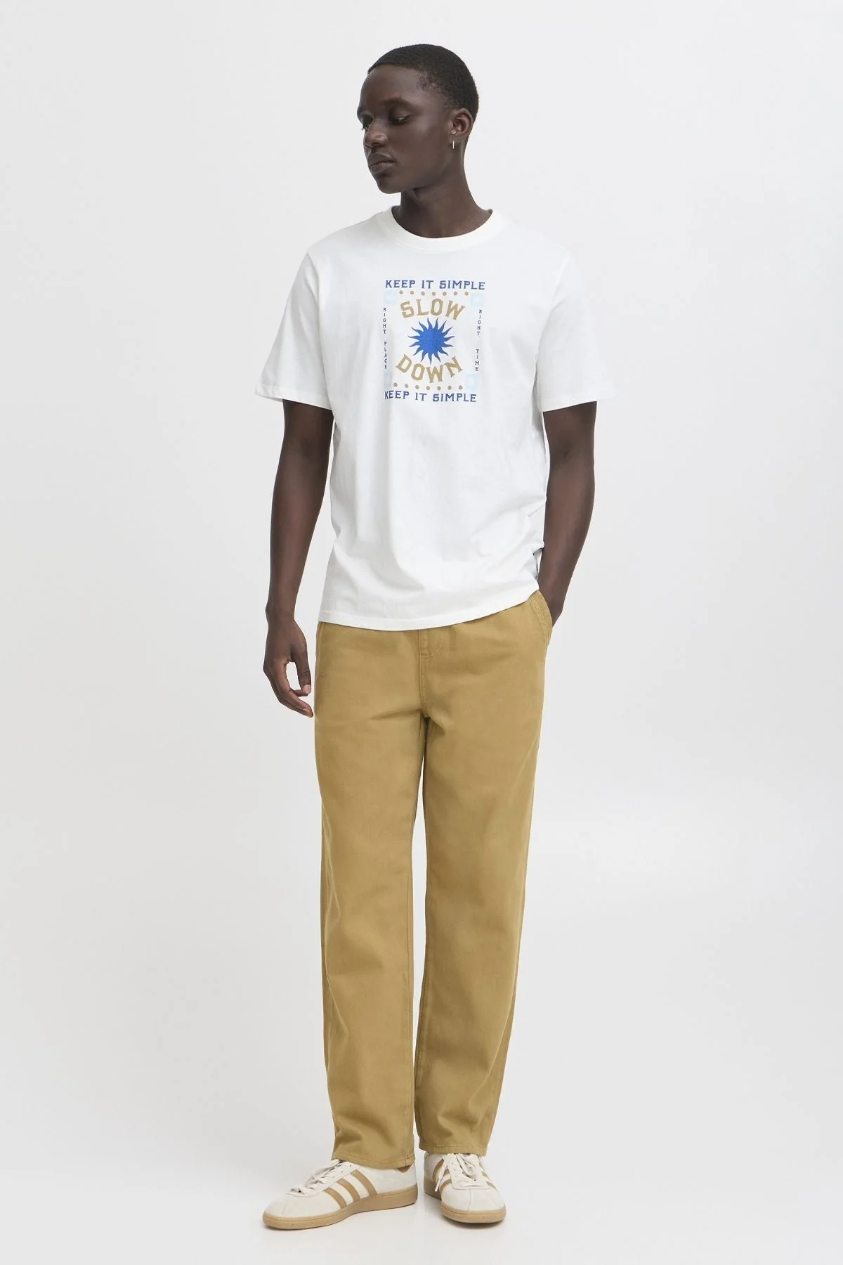 Caleb Loose Fit Jeans - Light Brown - Image 2