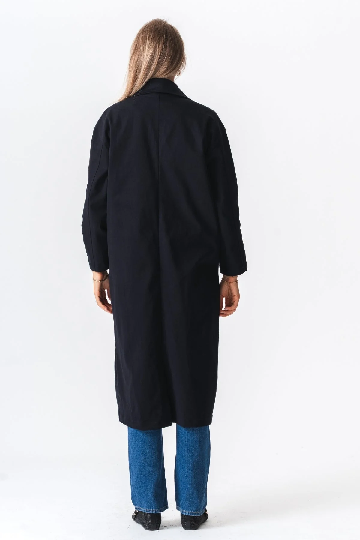 Carla Trenchcoat - Navy - Image 6