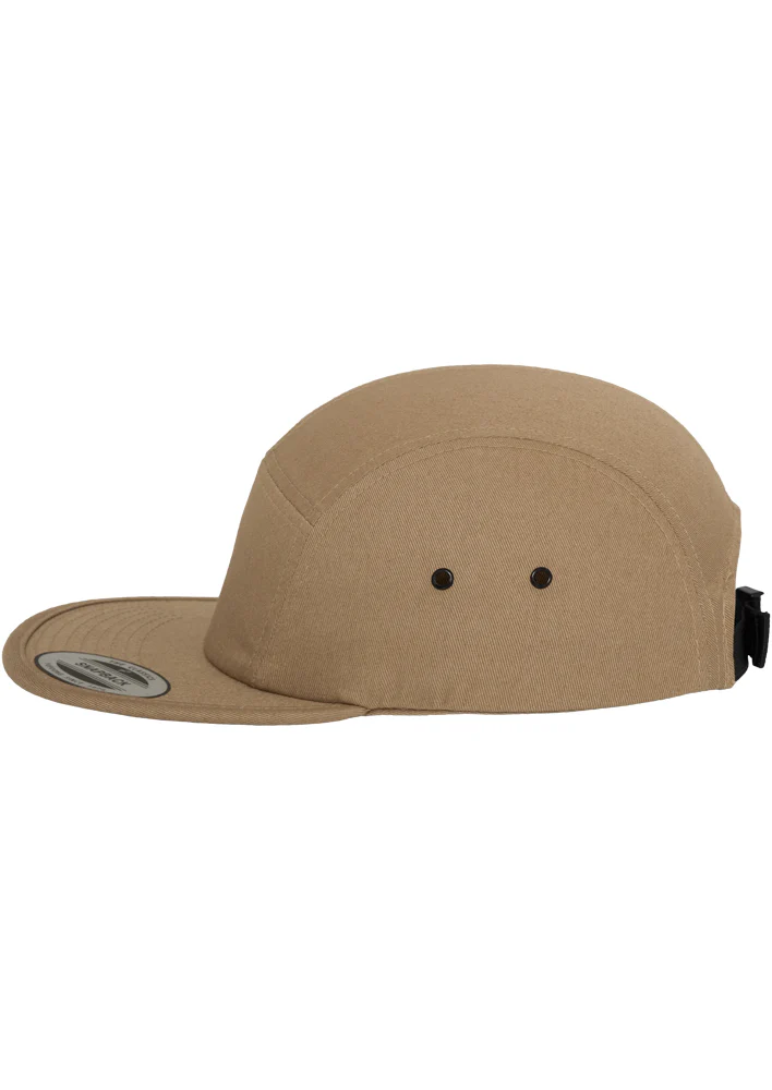 5 Panel Cap - Khaki - Image 4
