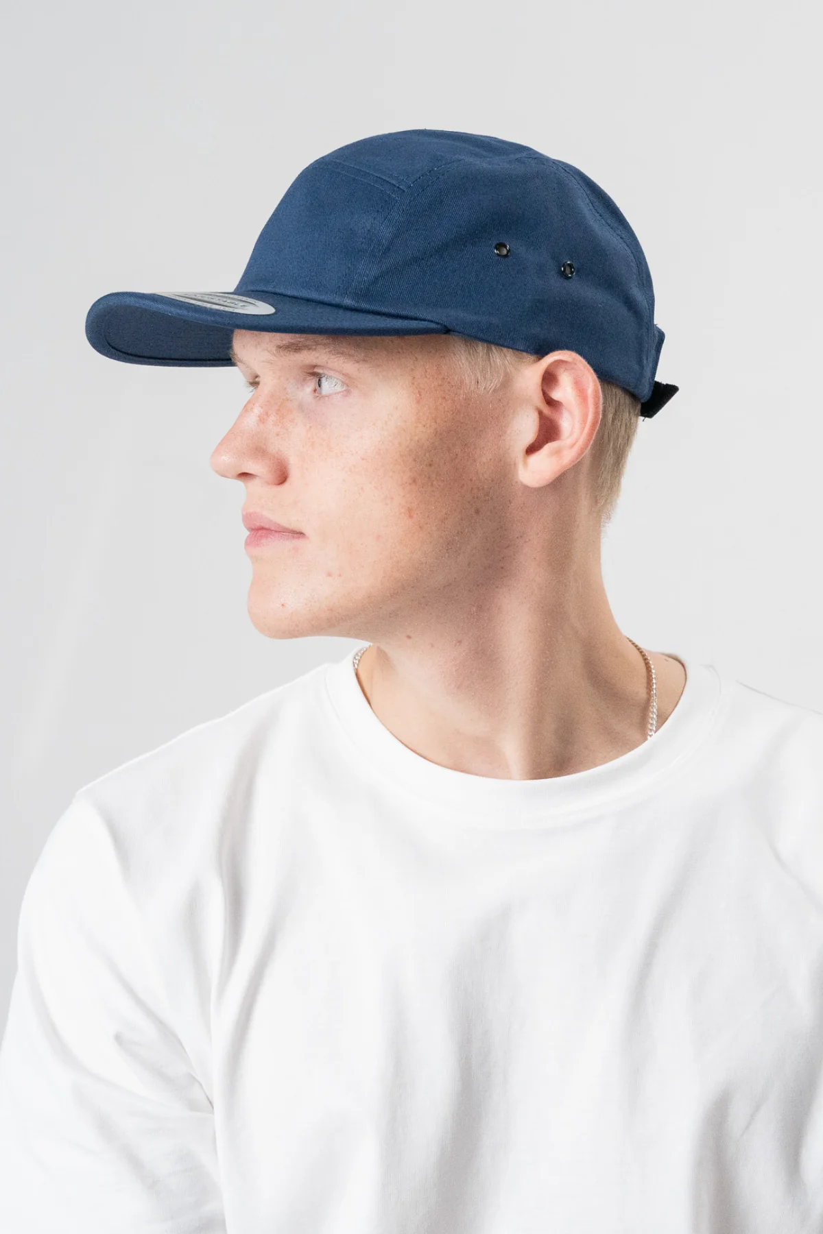 5 Panel Cap - Navy - Image 4