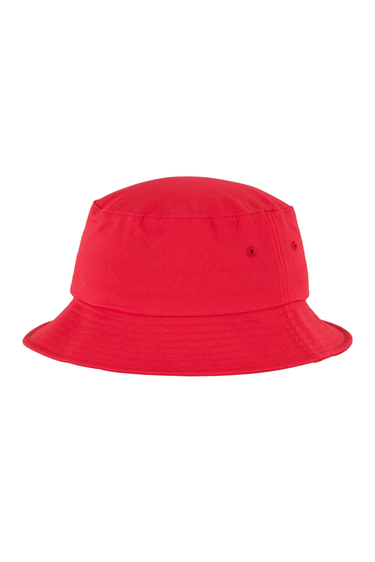 Cotton Twill Bucket Hat - Red - Image 3