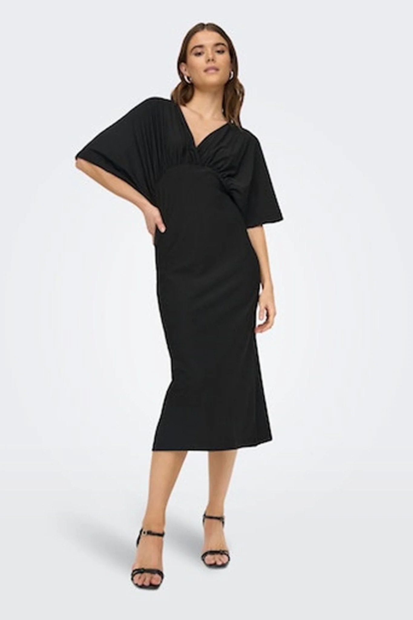 Elsa Maxi Kjole - Sort - Image 3