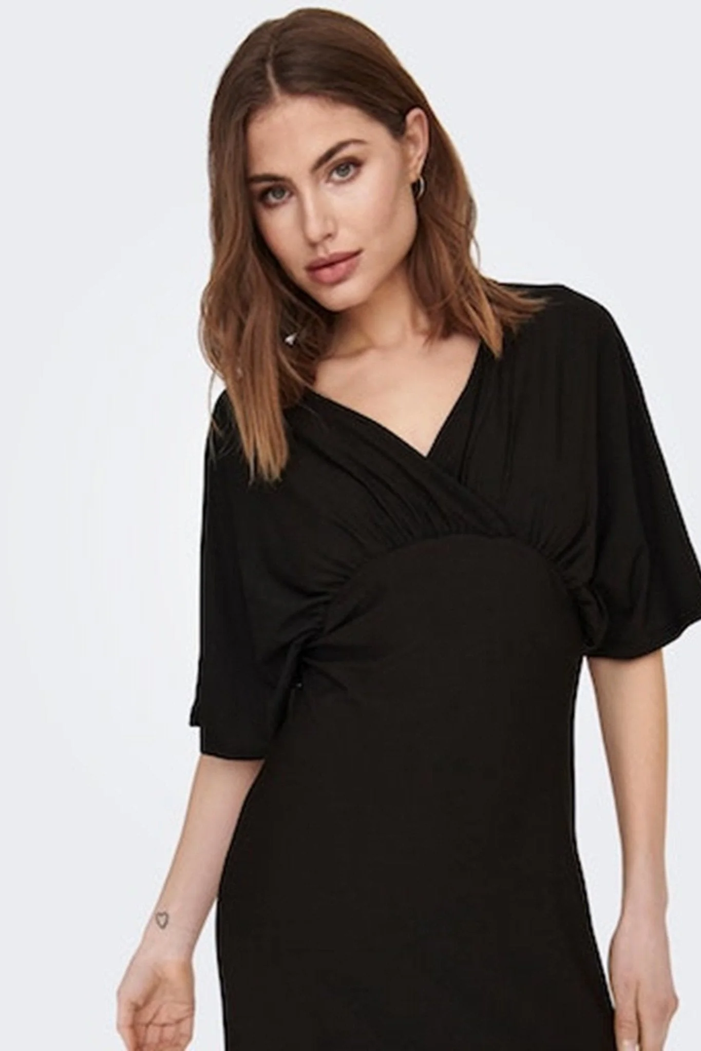 Elsa Maxi Kjole - Sort - Image 5