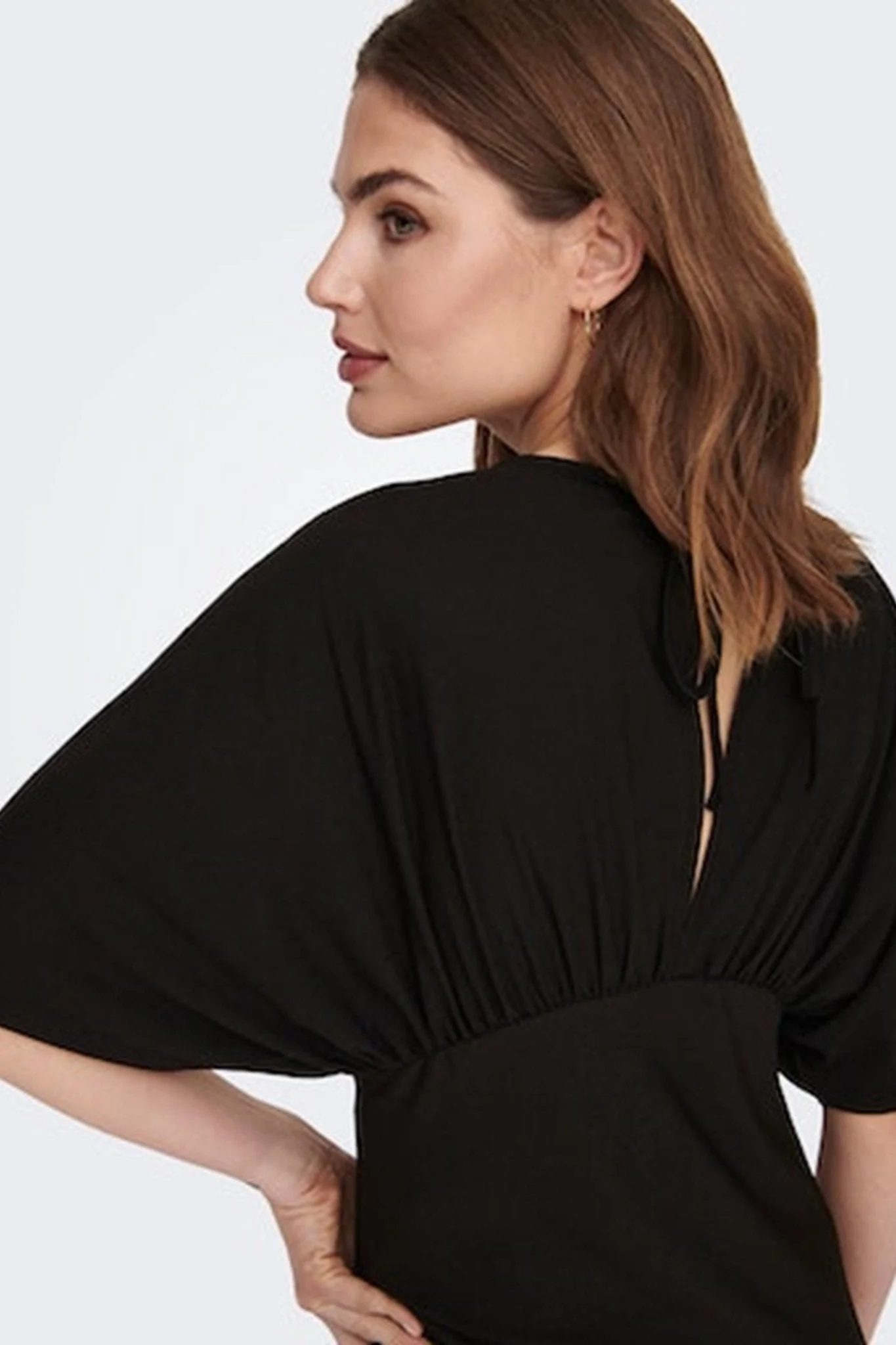 Elsa Maxi Kjole - Sort - Image 6