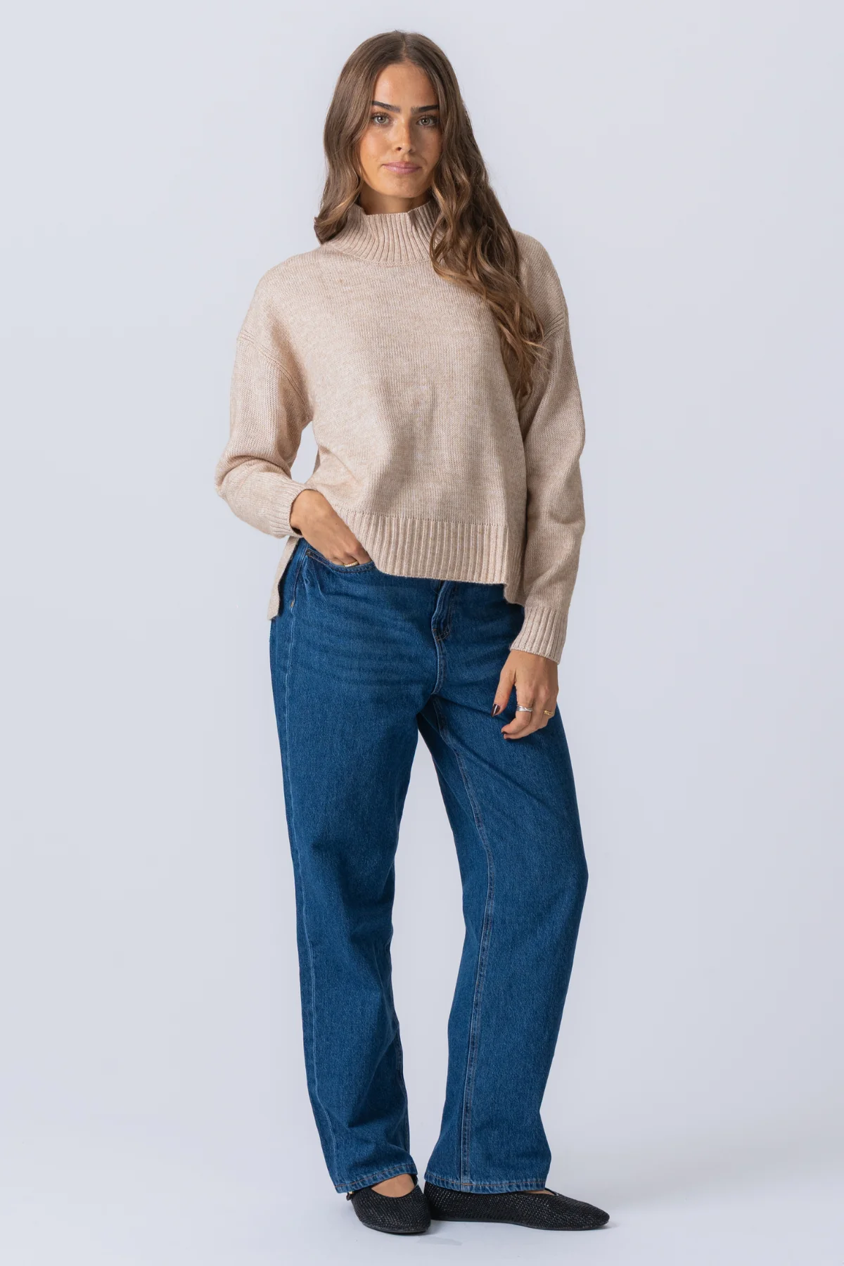 Emma Knit - Beige - Image 6