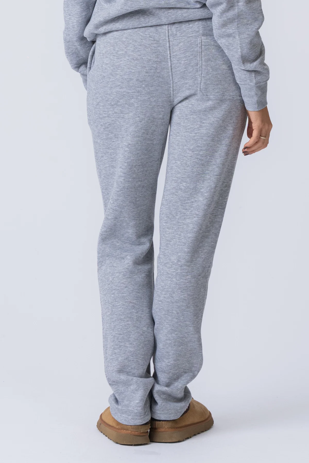 Essential Sweatpants - Grey Melange - Image 8