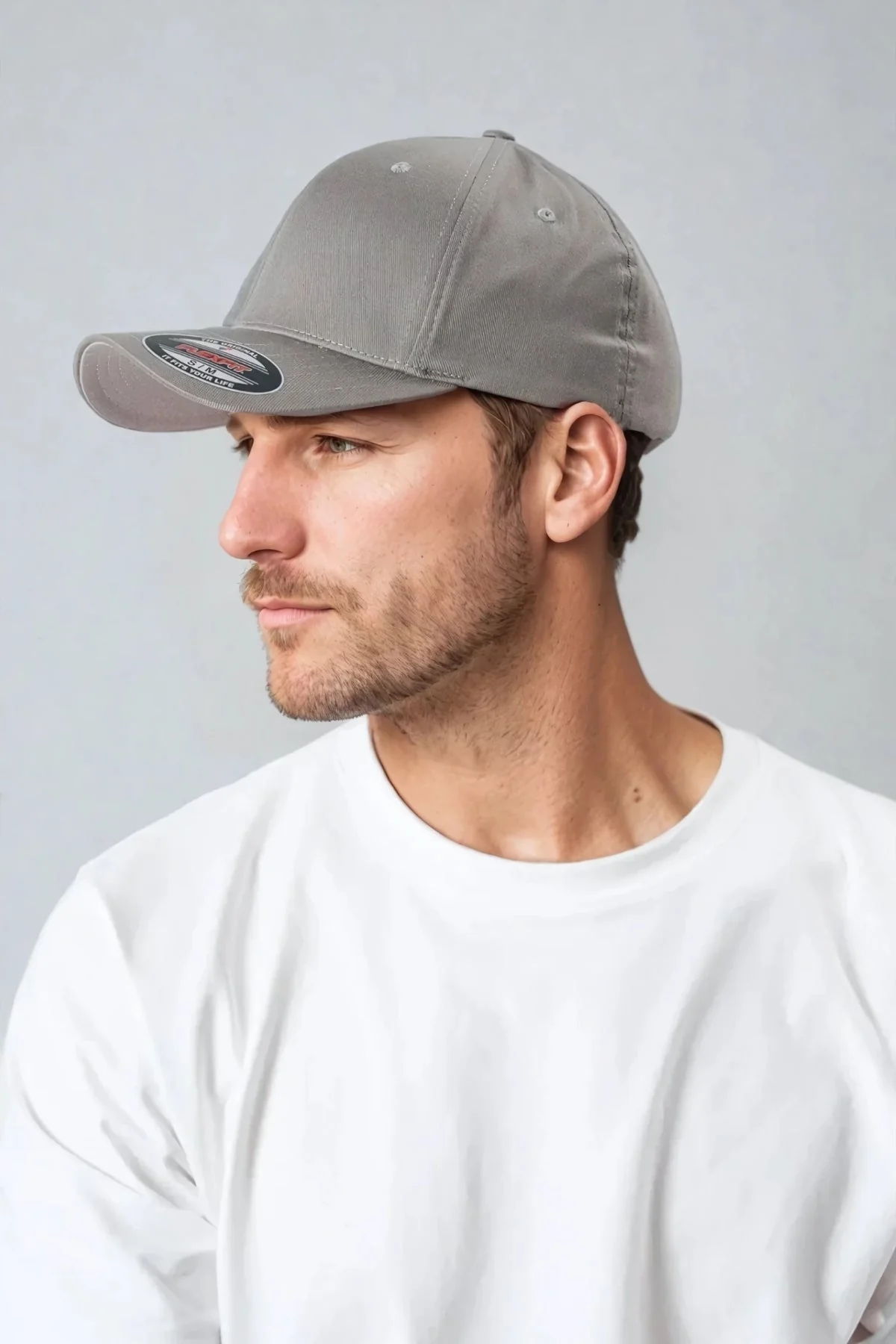 Flexfit Wooly Combed - Grey - Image 3