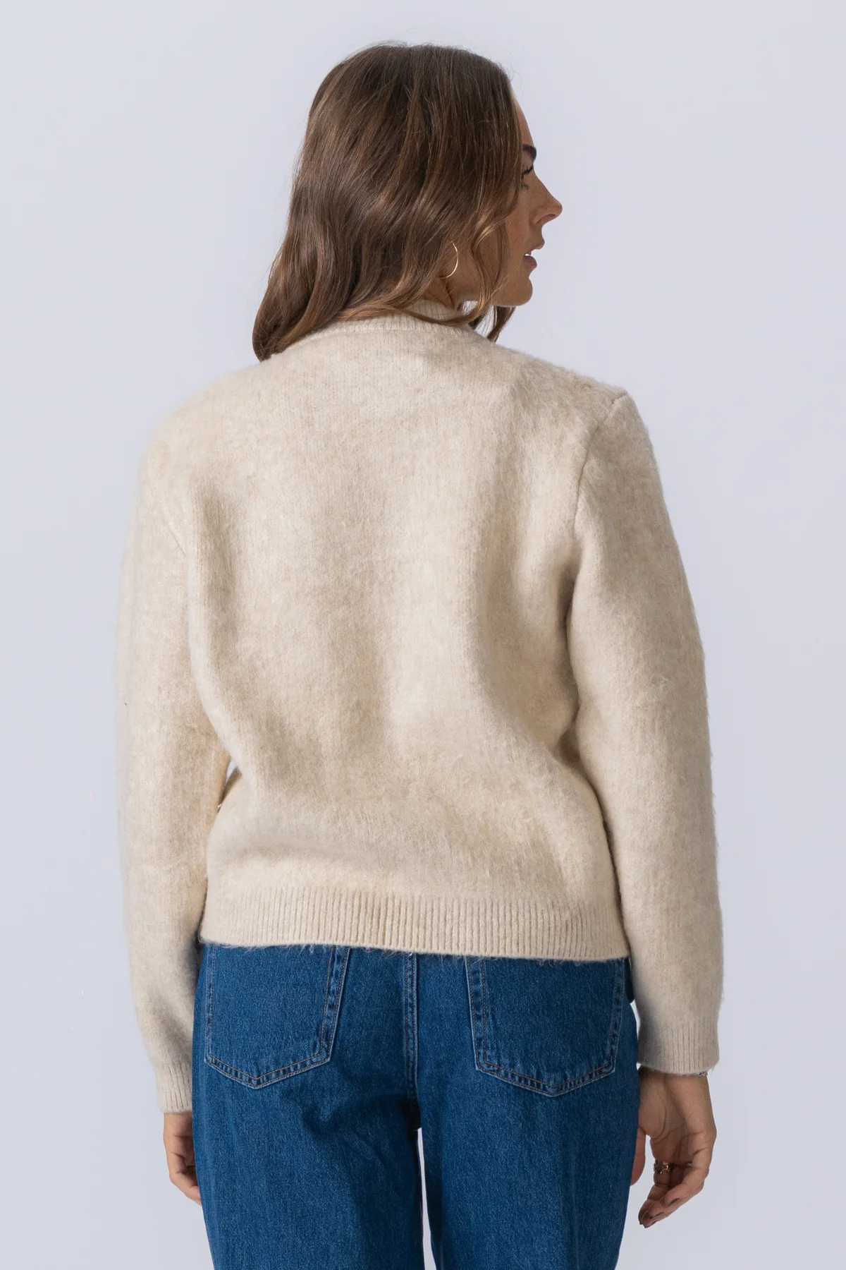 Hazel Knit - Ecru - Image 10