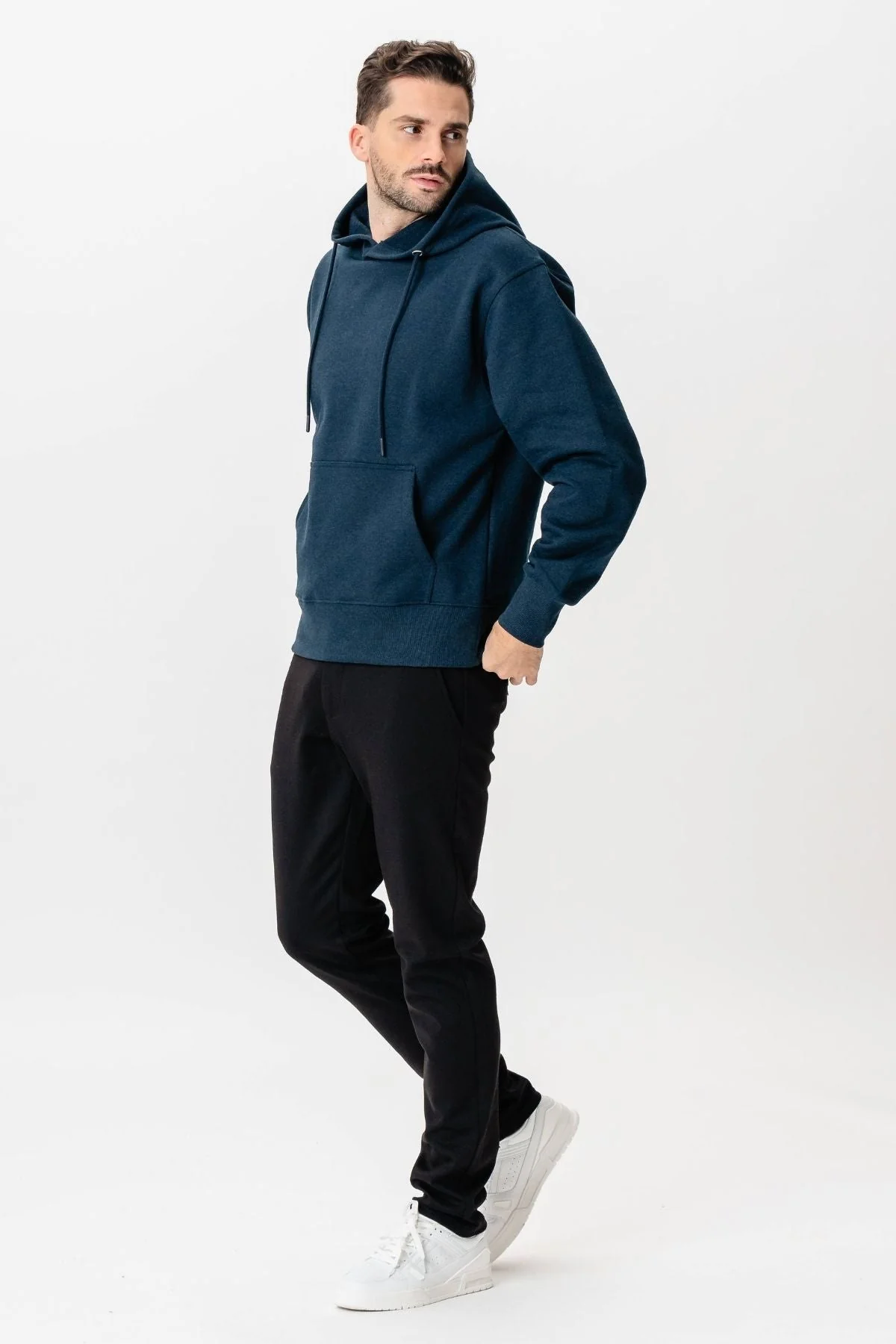 Heavy Hoodie - Navy - Image 4
