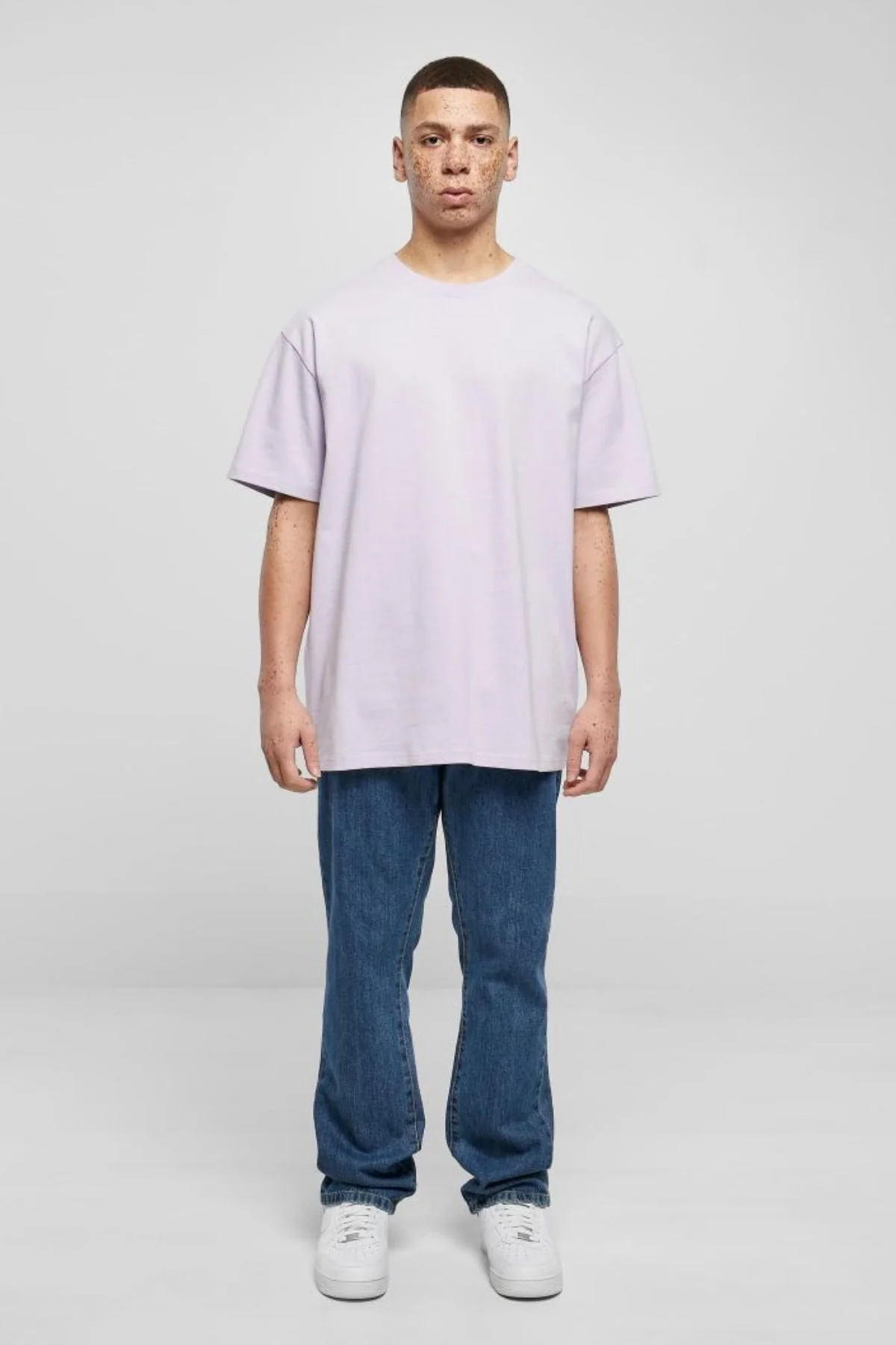 Heavy Oversized T-shirt - Lilac - Image 3