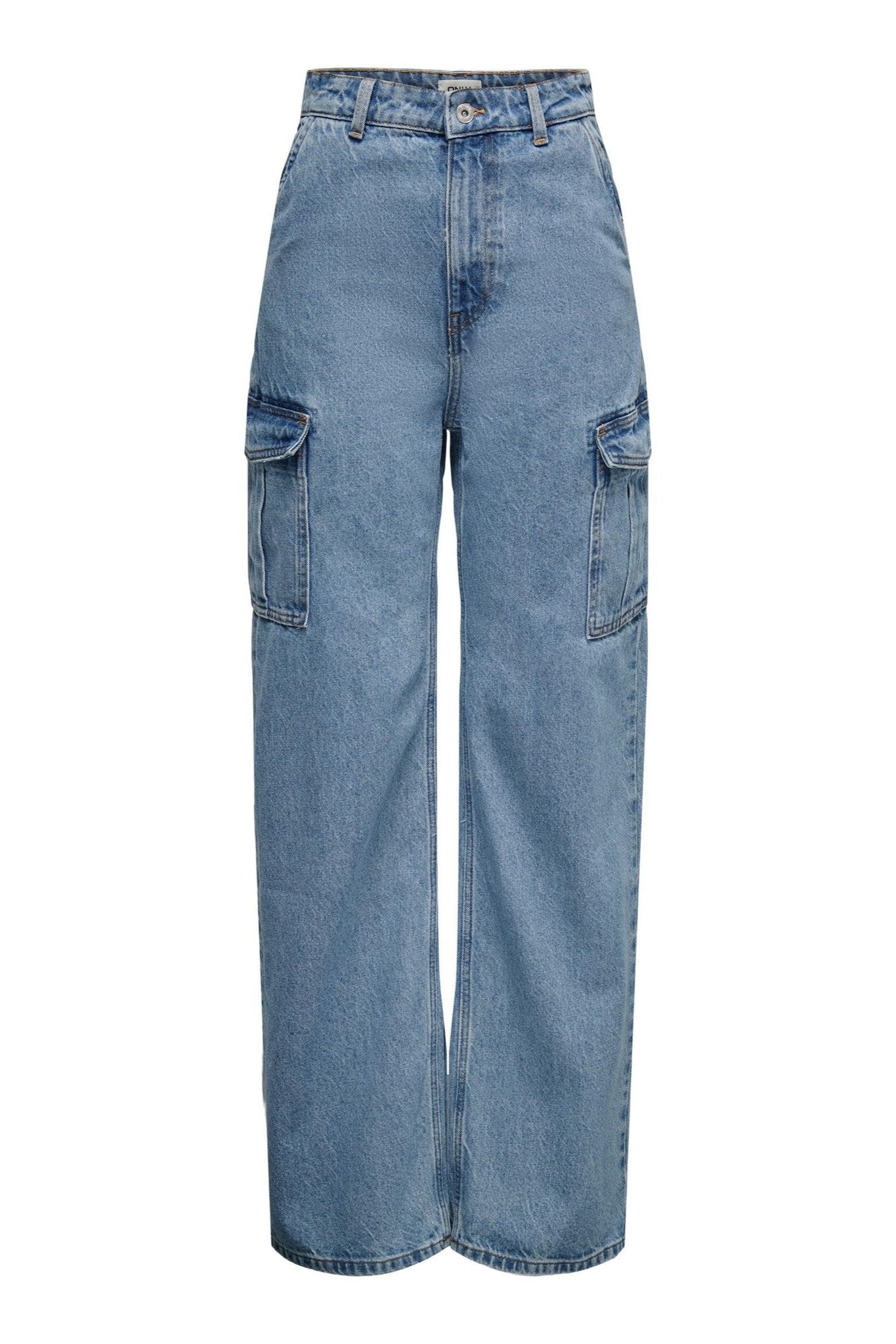 Hope High Waist Denim Jeans - Dark Blue Denim - Image 5