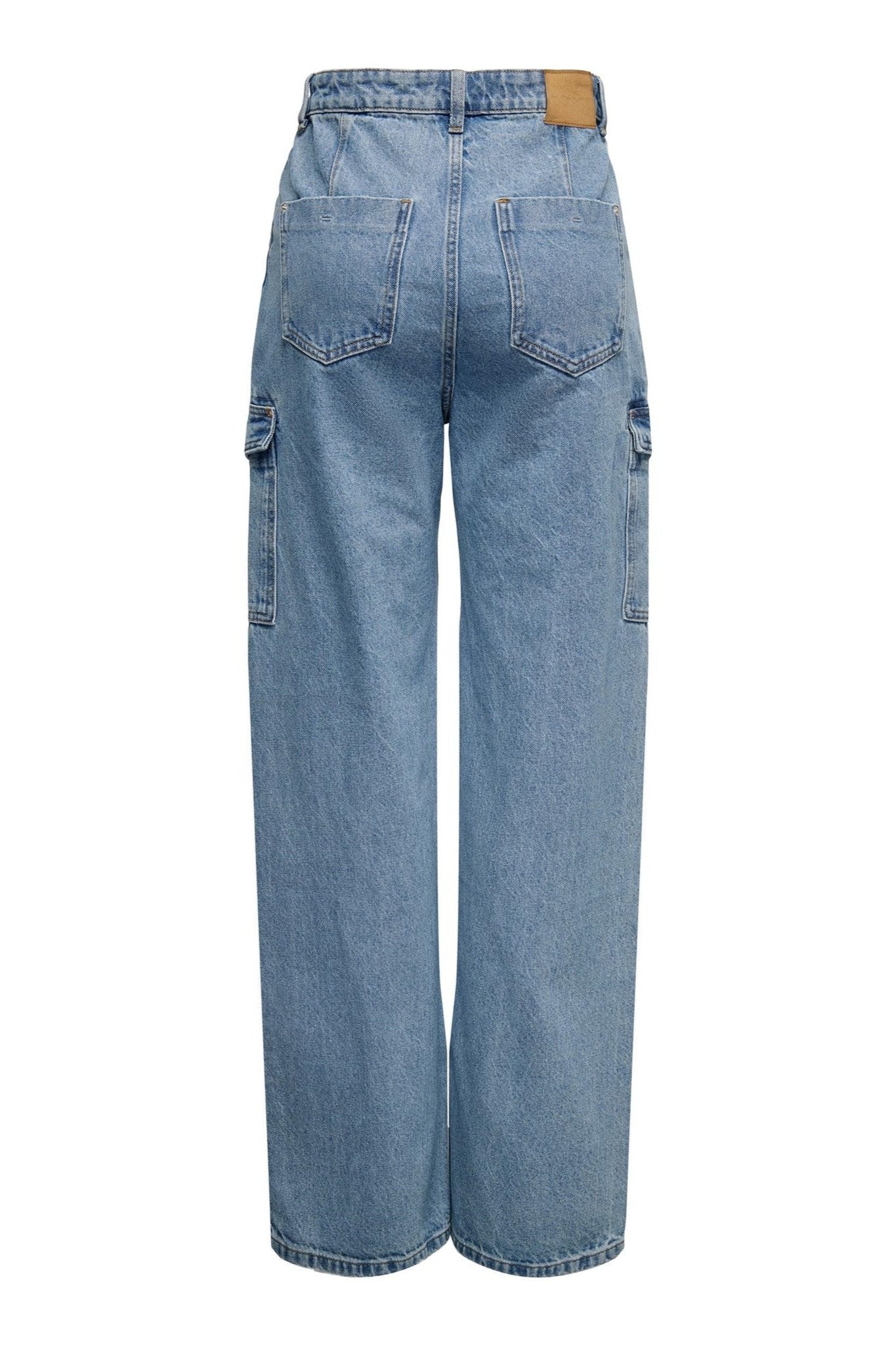 Hope High Waist Denim Jeans - Dark Blue Denim - Image 6