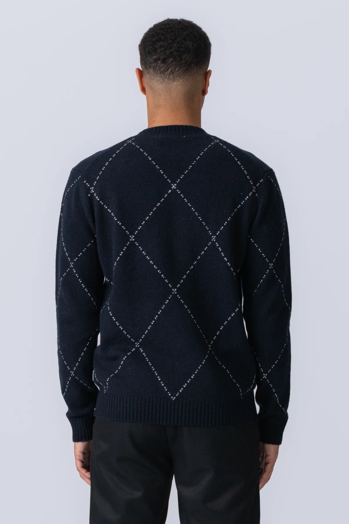 Isaac Wool Knit - Dark Navy - Image 7