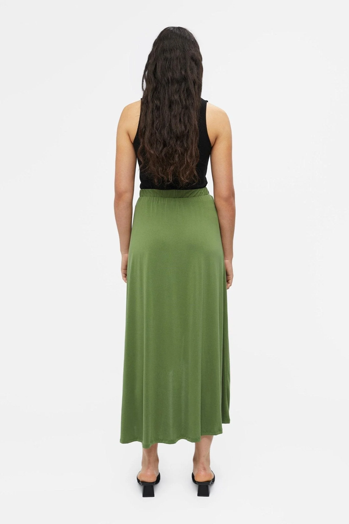Jannie Maxi Skirt - Vineyard Green - Image 3