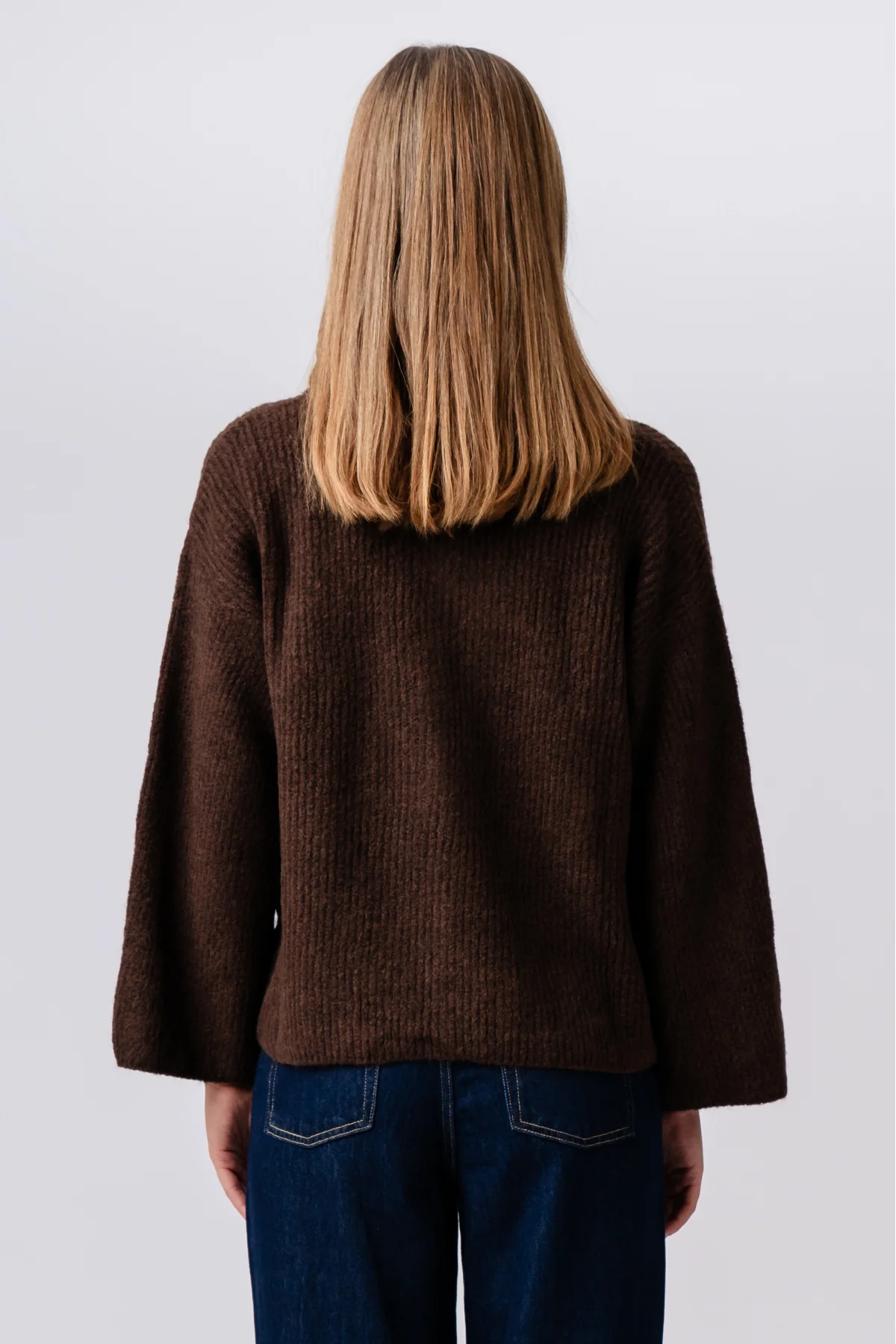 Josie Polo Knit - Brown - Image 6