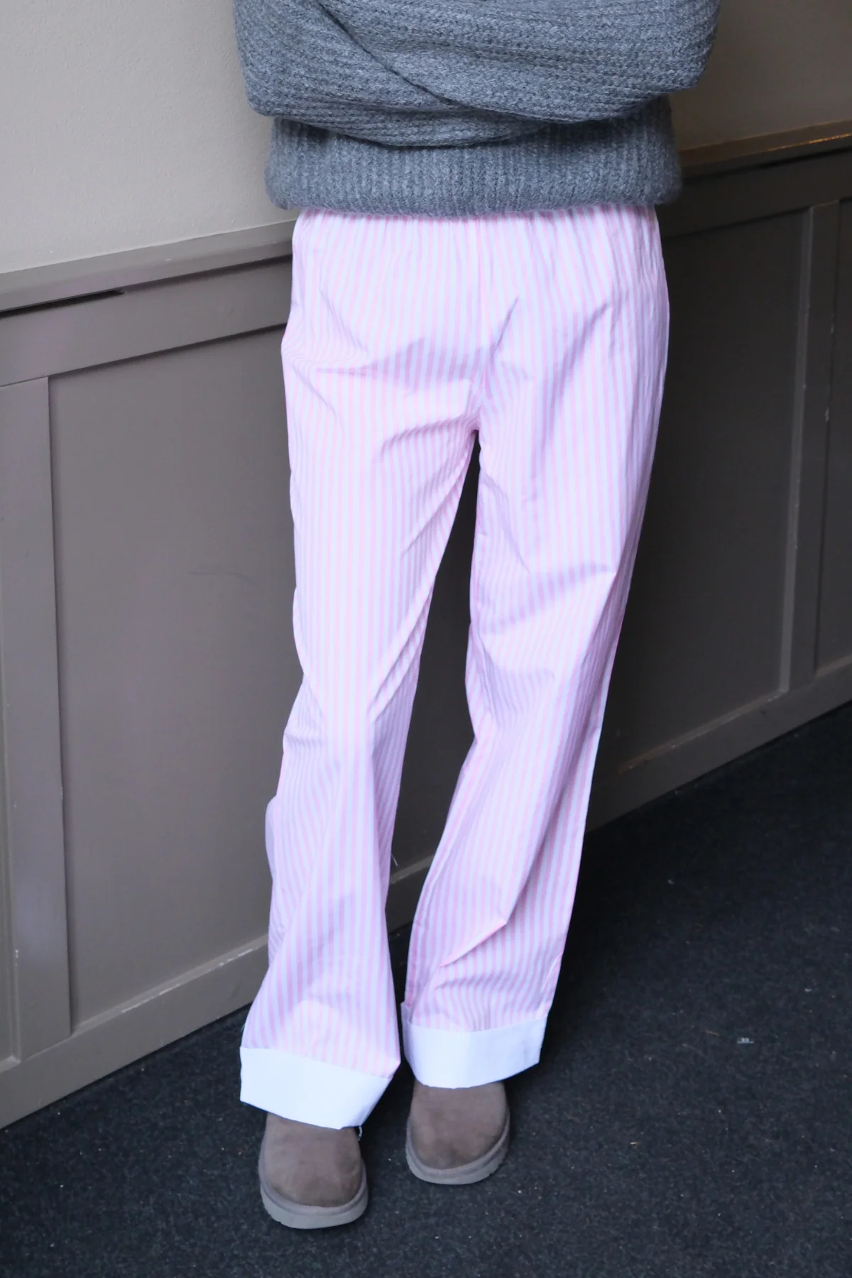 Layla Striped Pants - Pink - Image 2