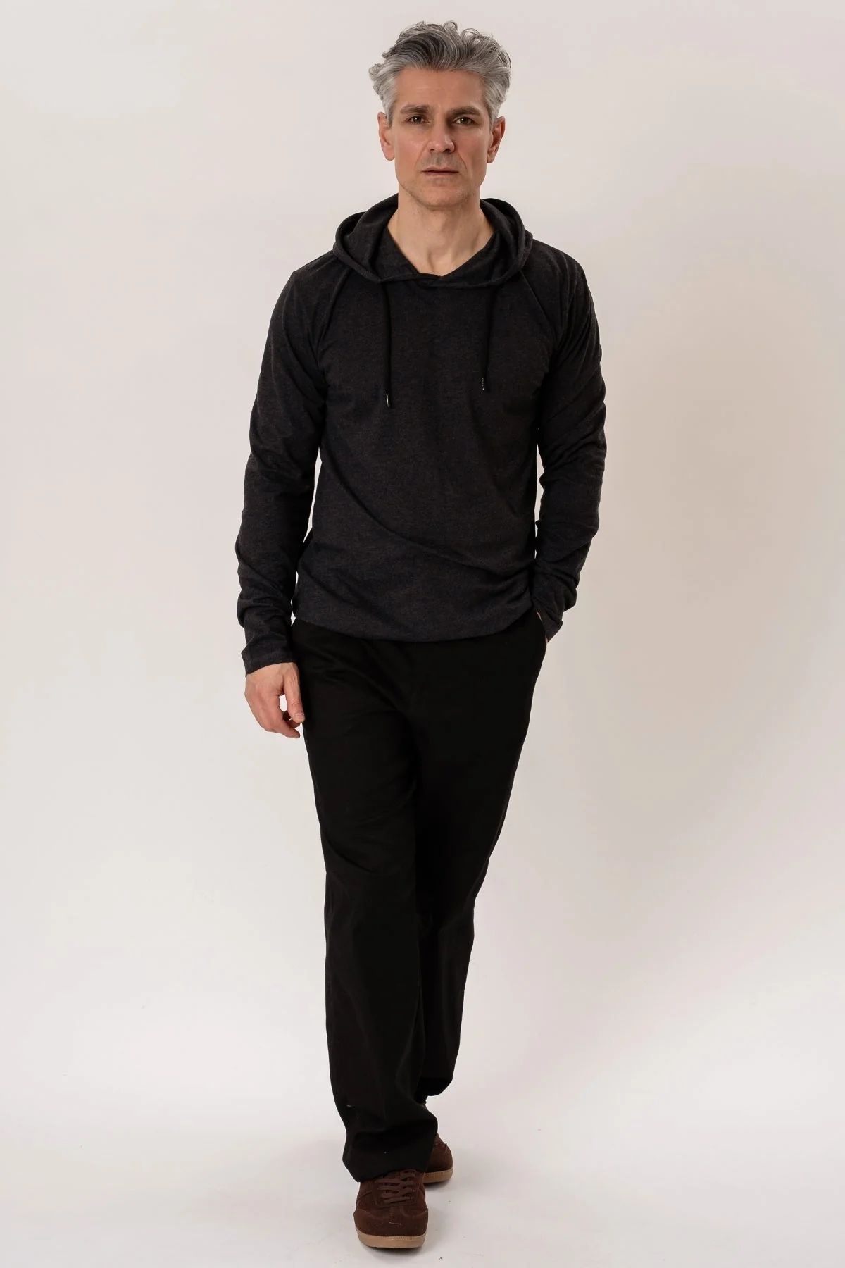 Light hoodie - Dark Gray - Image 2