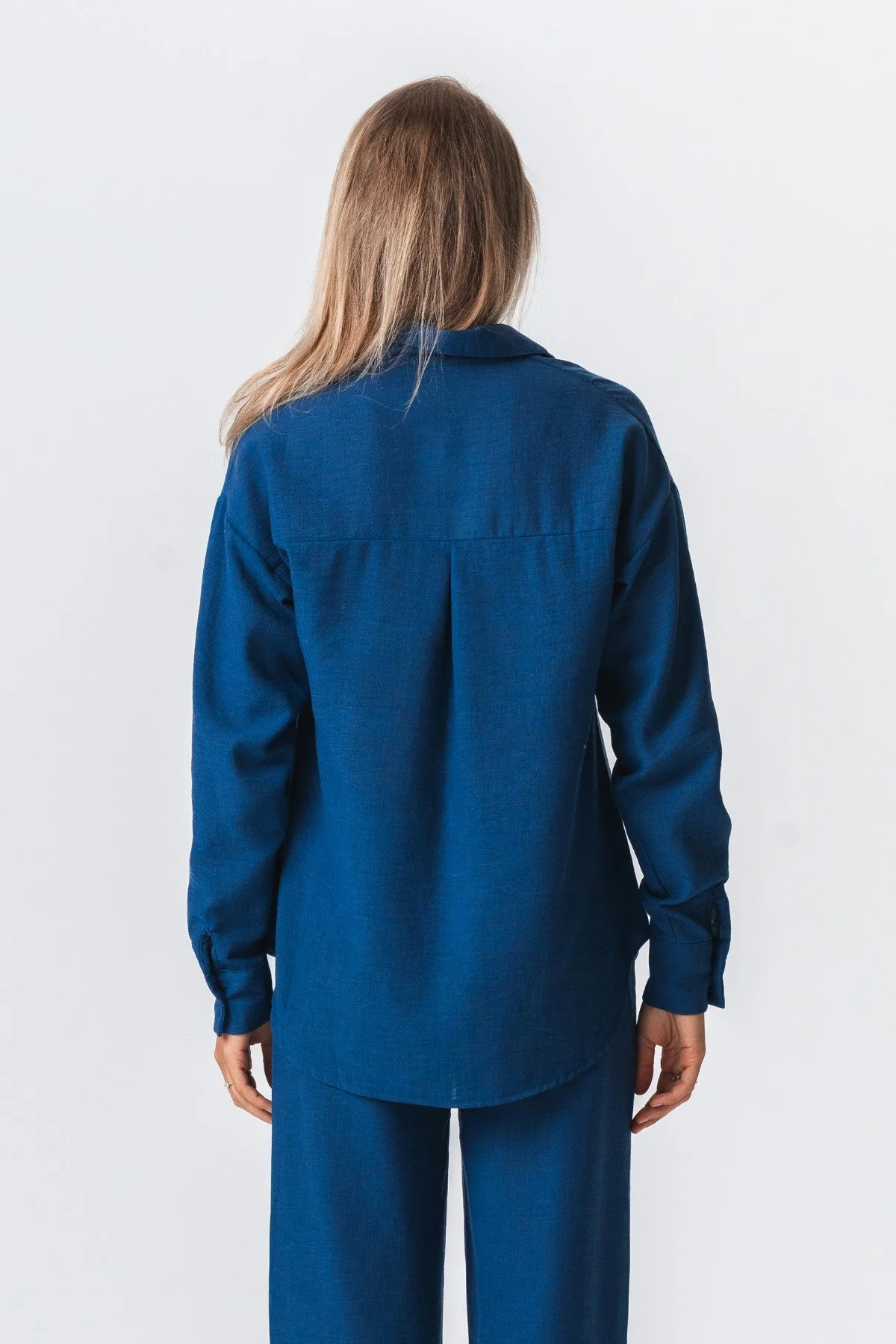 Lilly Shirt - Navy - Image 3