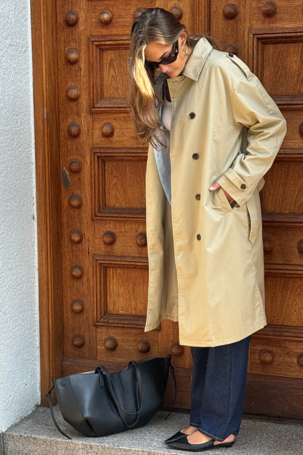 Linea trenchcoat - Beige - Image 10