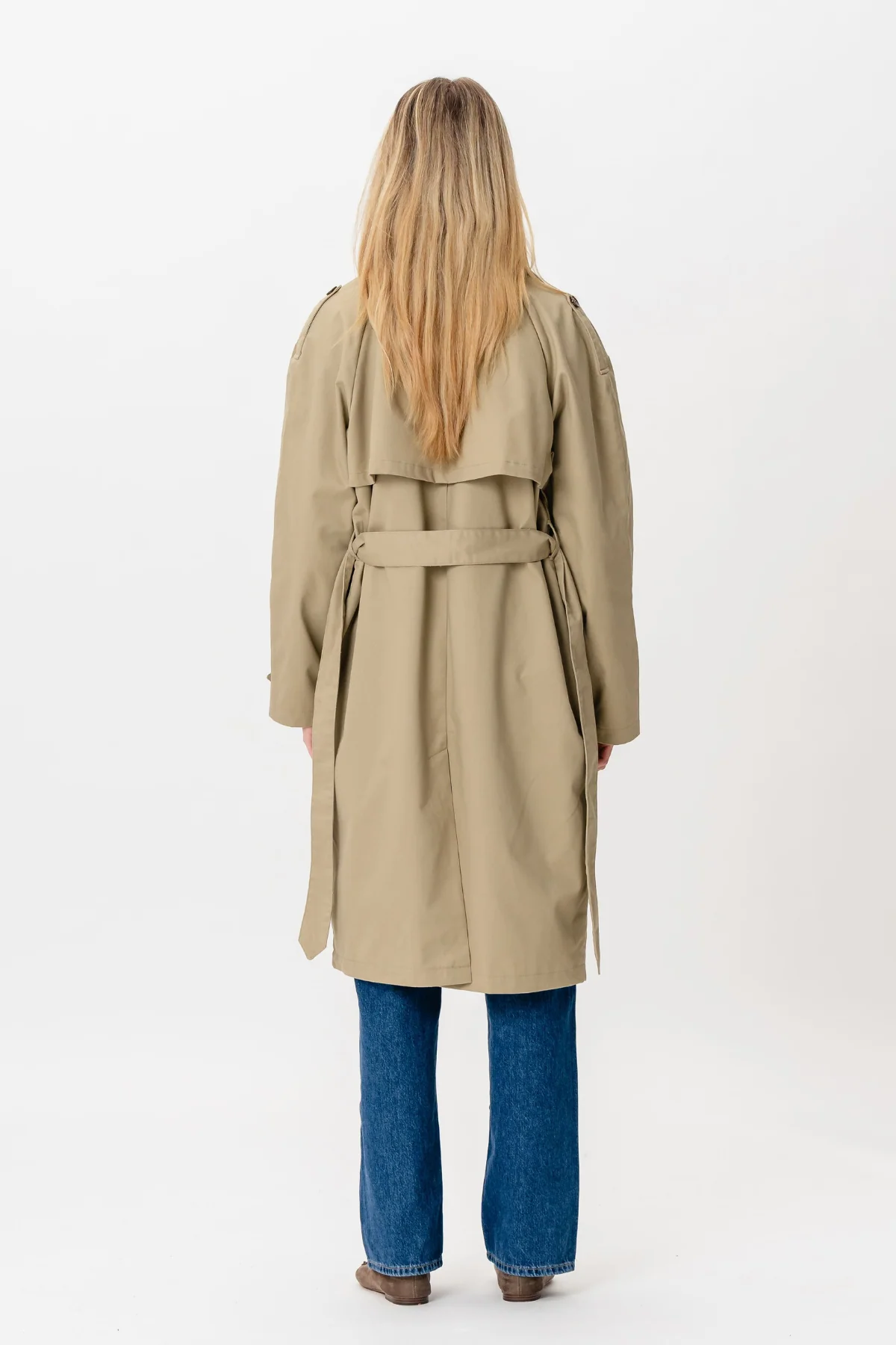Linea trenchcoat - Beige - Image 12