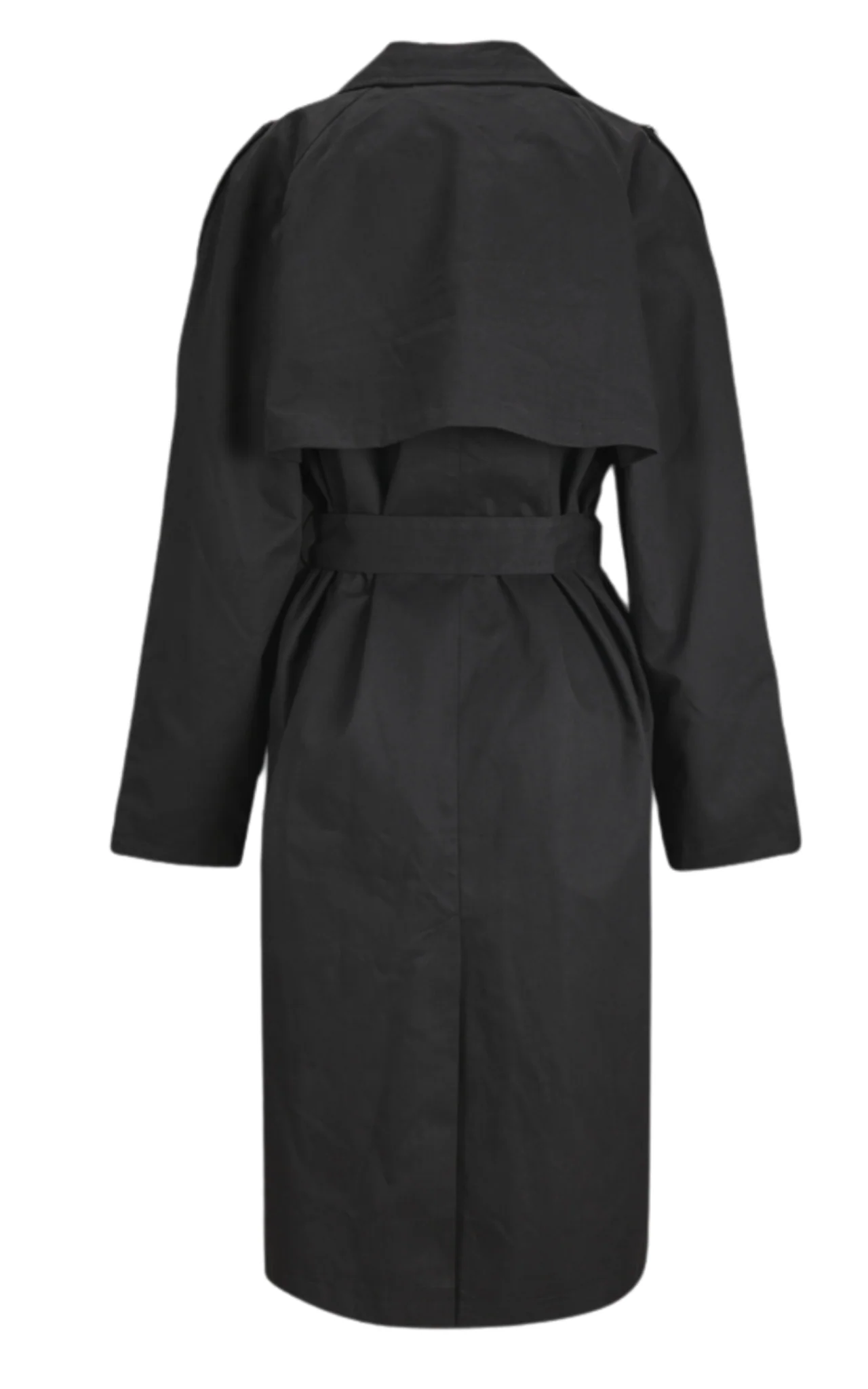Linea trenchcoat - Sort - Image 13