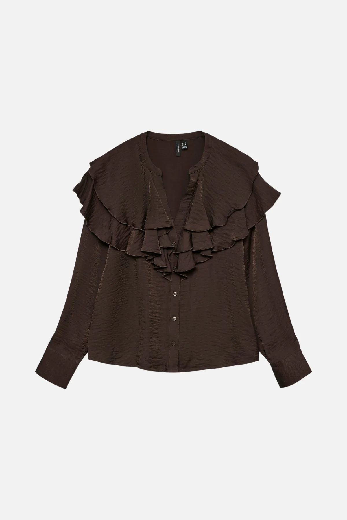 Lizzi Flounce Top - Chocolate Torte - Image 6