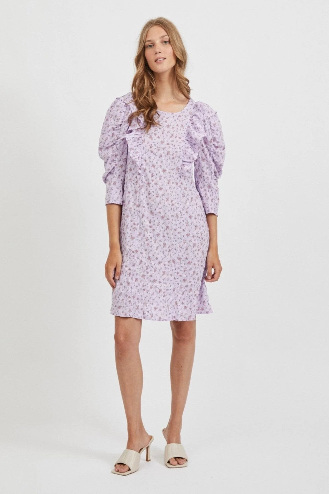 Lone Long Sleeve Dress - Pink - Image 5