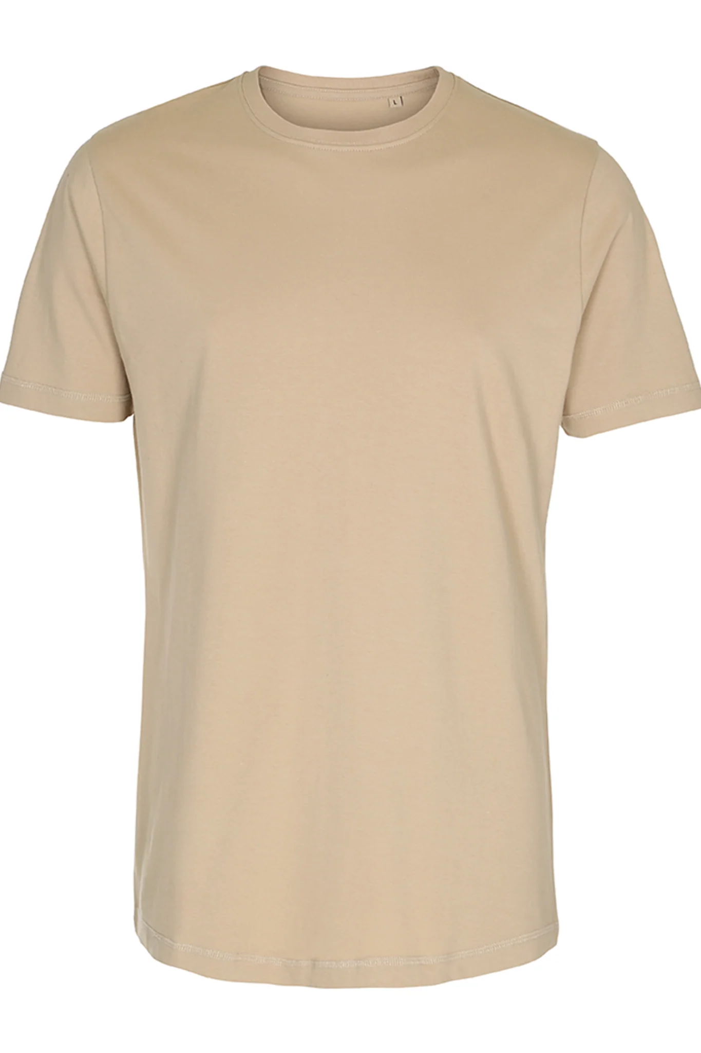 Long T-shirt - Beige - Image 5