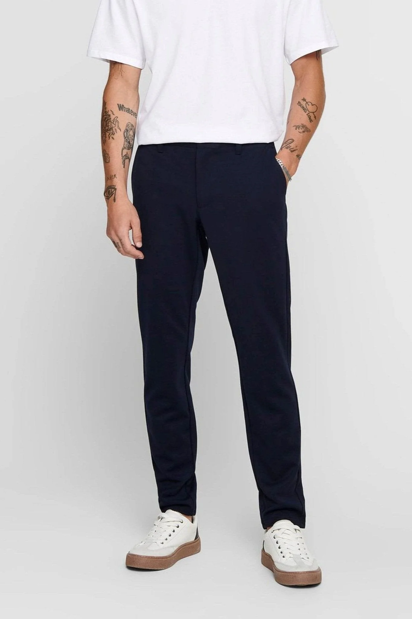 Mark Pants - Navy (stretch pants) - Image 3