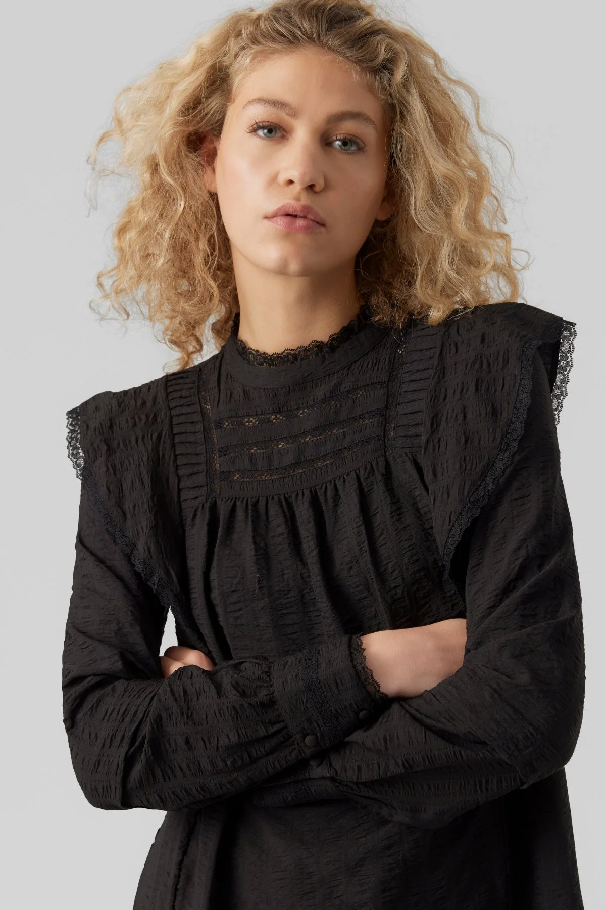 Melba Kjole - Sort - Image 3