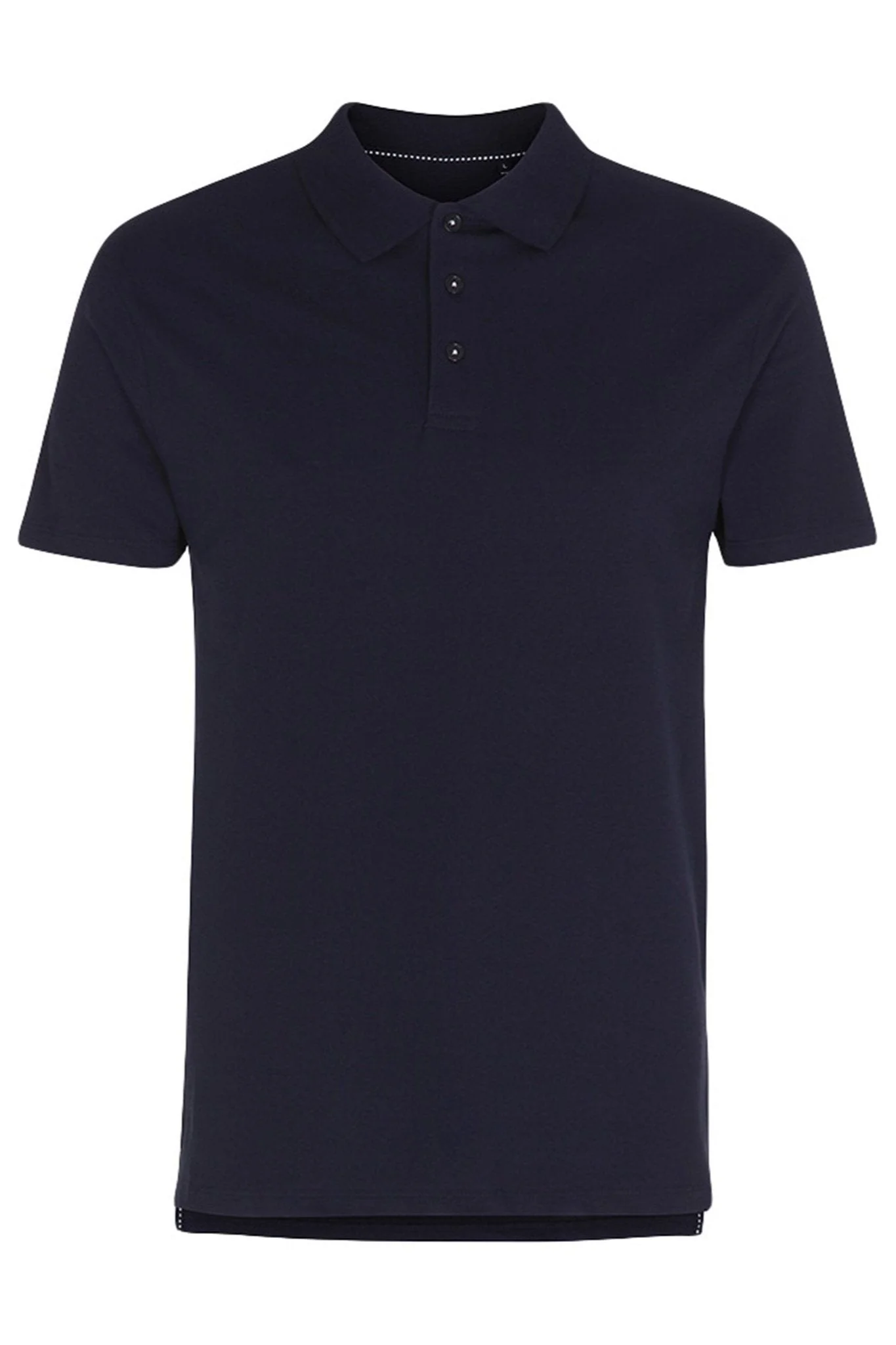 Muscle Polo Shirt - Navy - Image 5