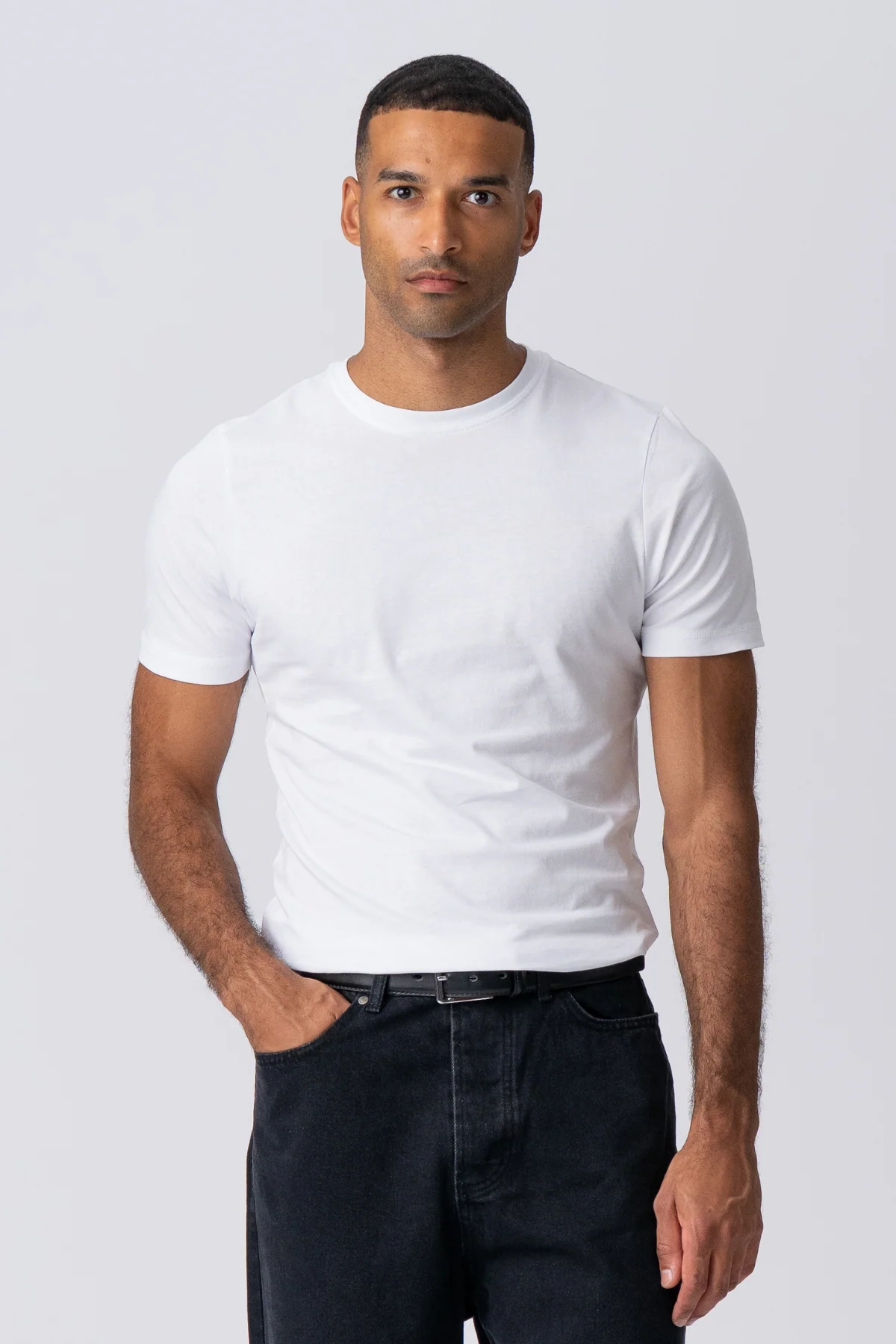 Muscle T-shirt - White - Image 5