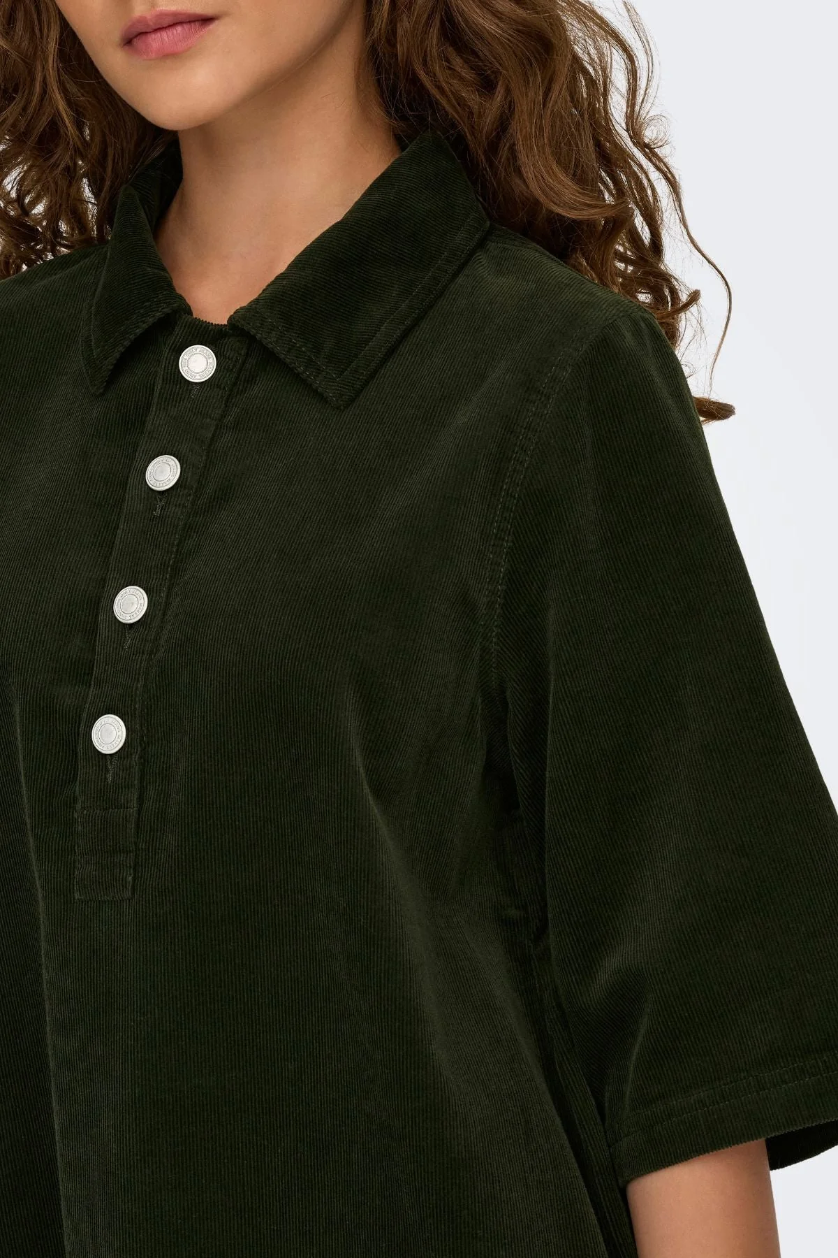 Nessa Cord Dress  - Rosin - Image 3