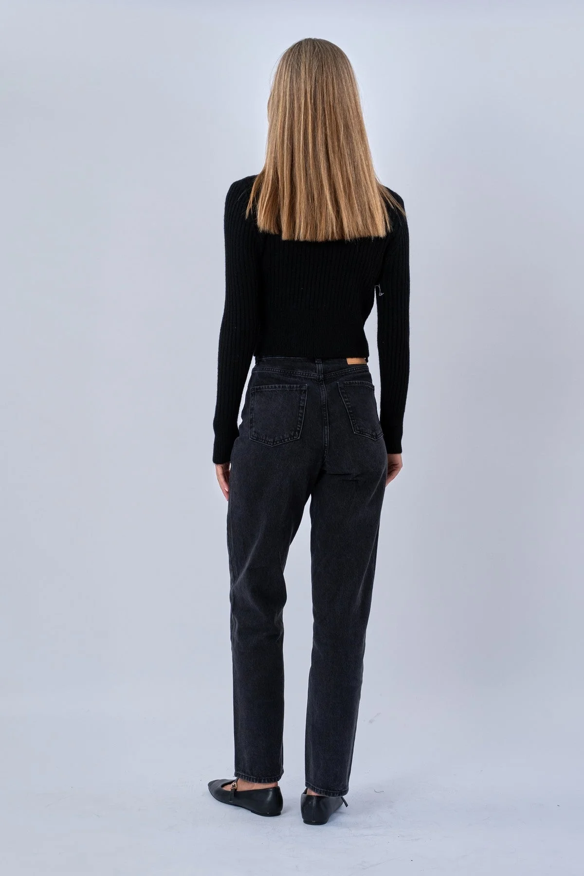Nova Blouse Knit - Black - Image 5
