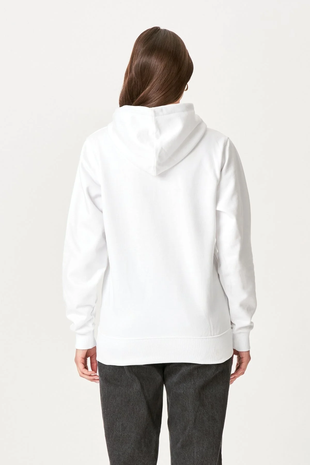 Oversized Hoodie - White - Image 2