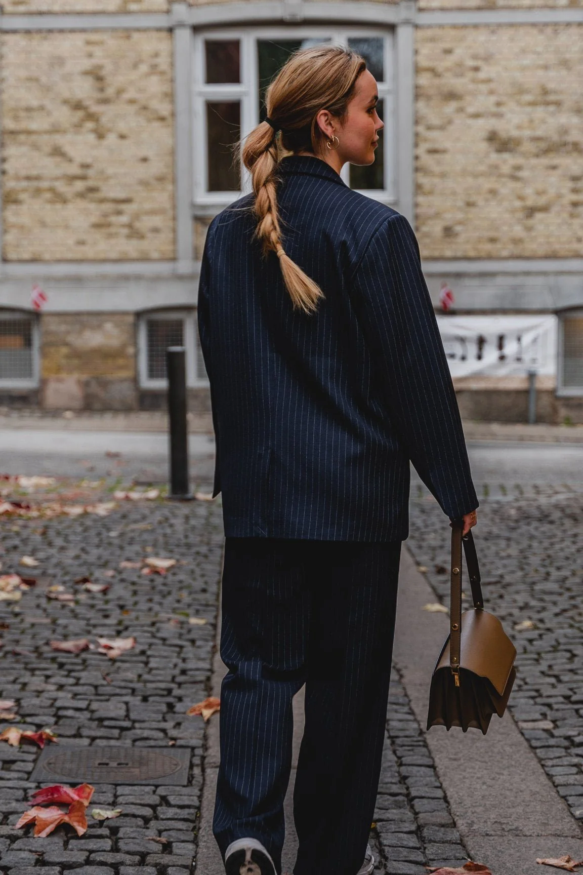 Oversized Suit (Navy Pinstripe) - Package Deal (V.I.P) - Image 10