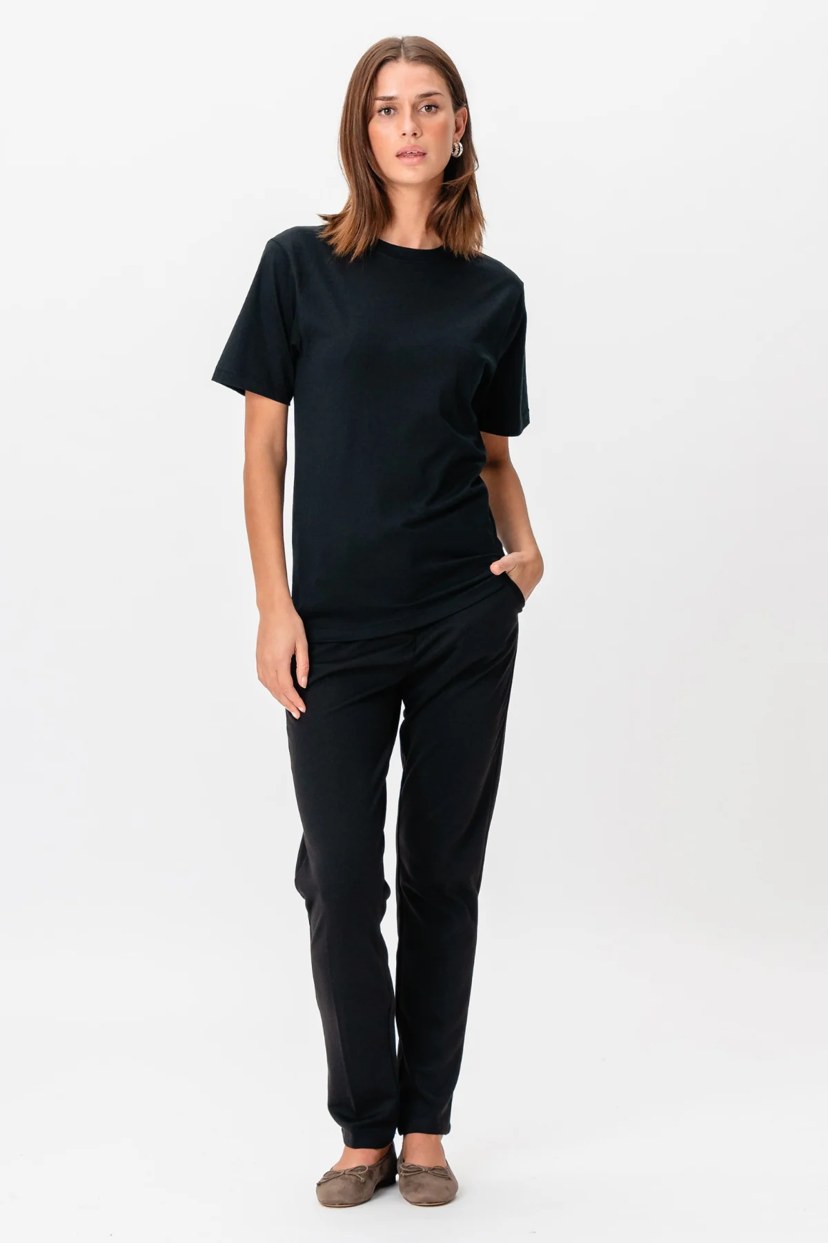 Oversized T-shirt - Black - Image 4
