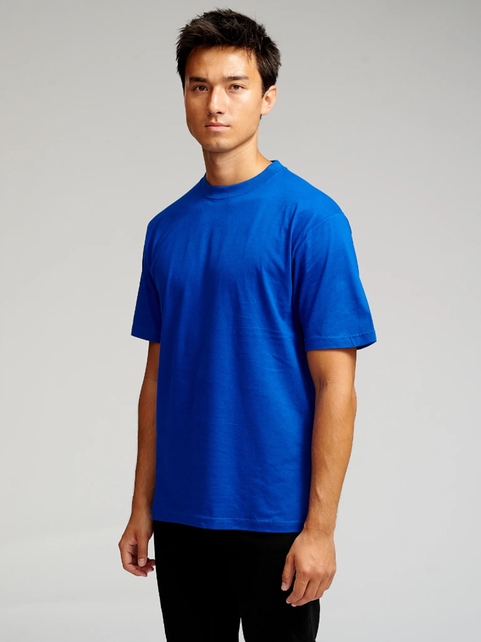 Oversized T-shirt - Blue - Image 3