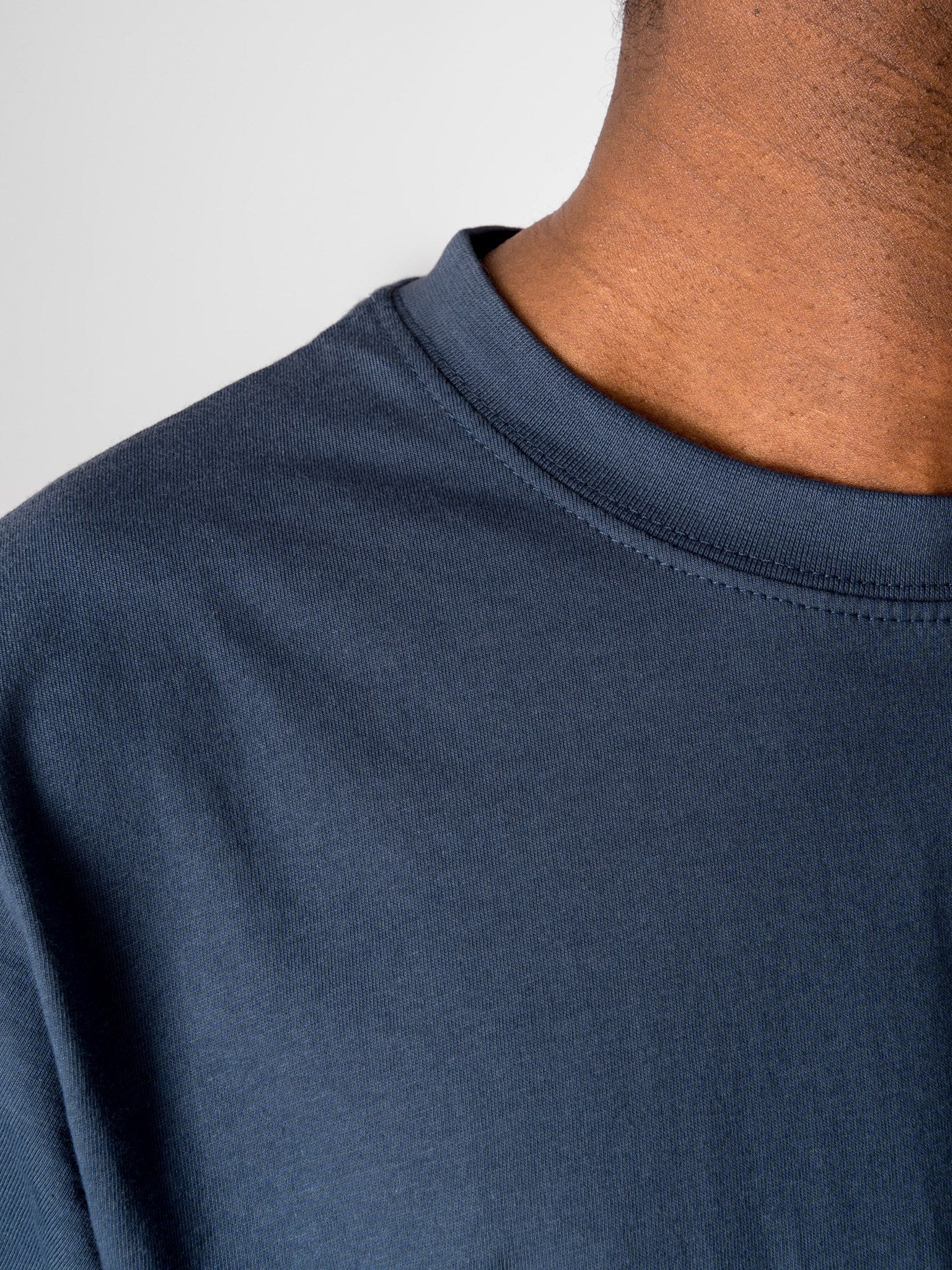 Oversized T-shirt - Harbour Blue - Image 4